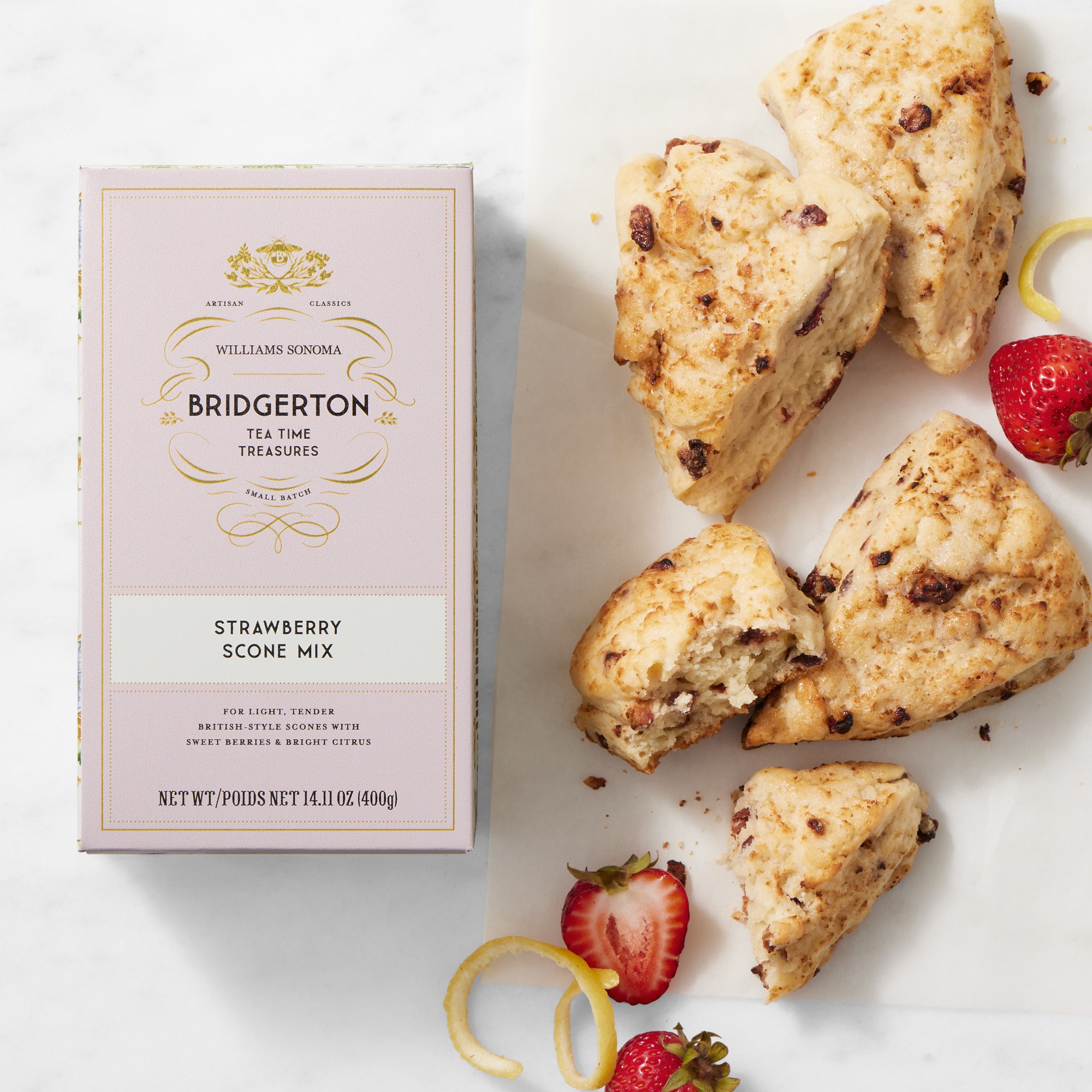 Bridgerton x Williams Sonoma Scone Mix, Strawberry