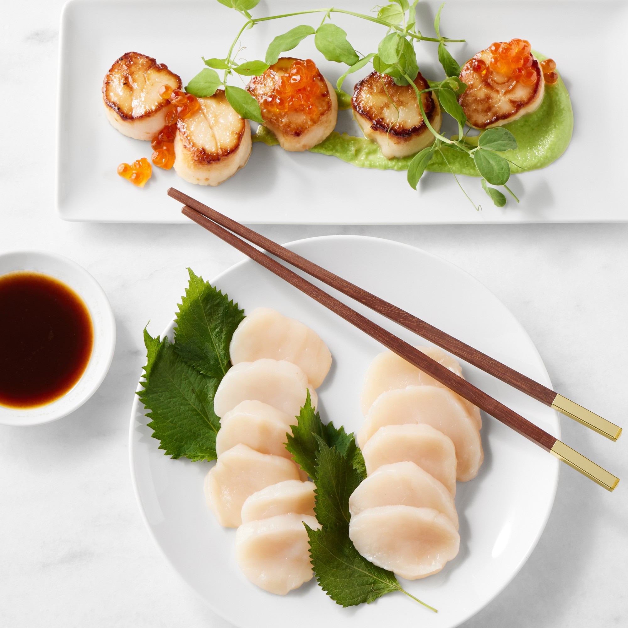 Fresh Hokkaido Sea Scallops, 1lb