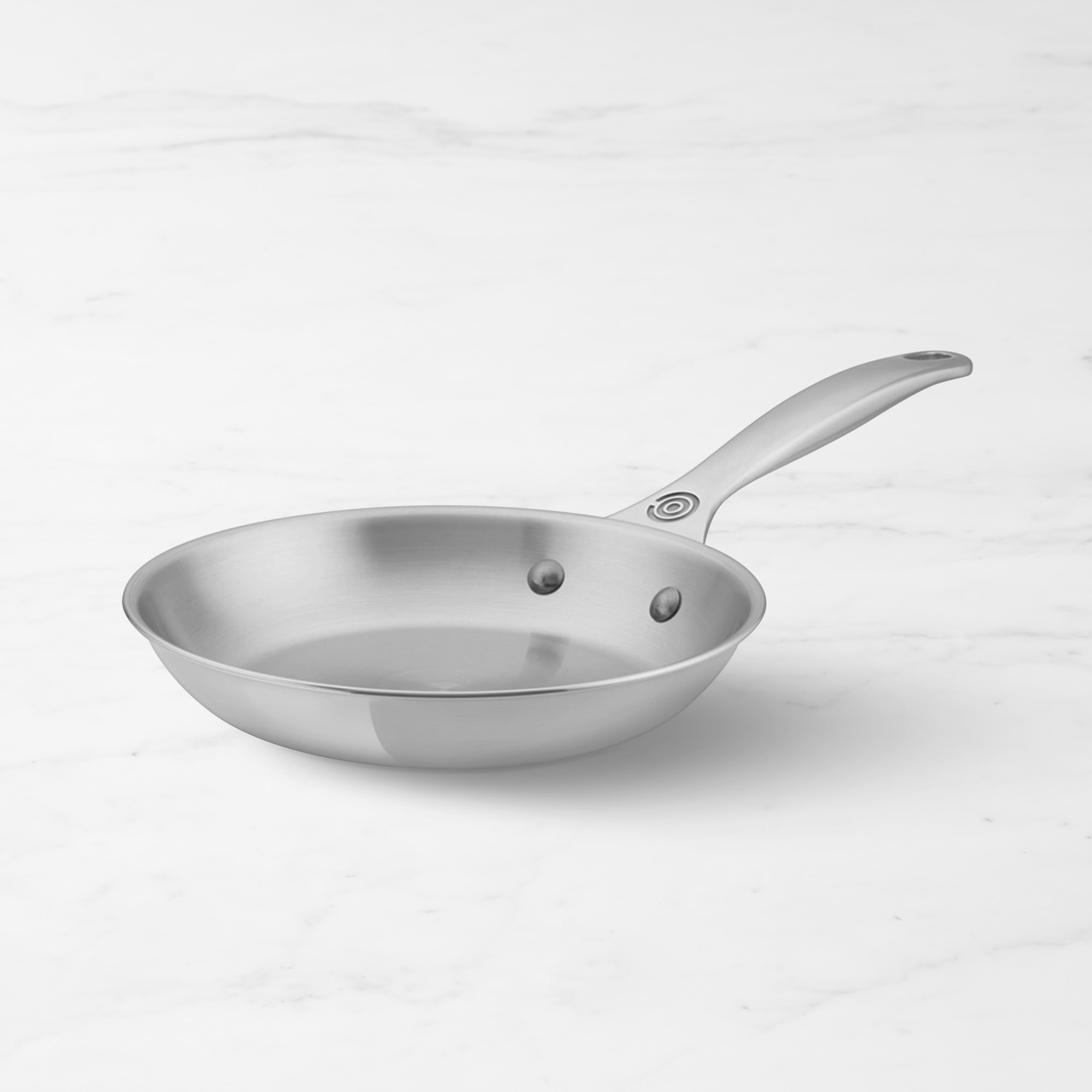 Le Creuset Signature Stainless-Steel Fry Pan, 12