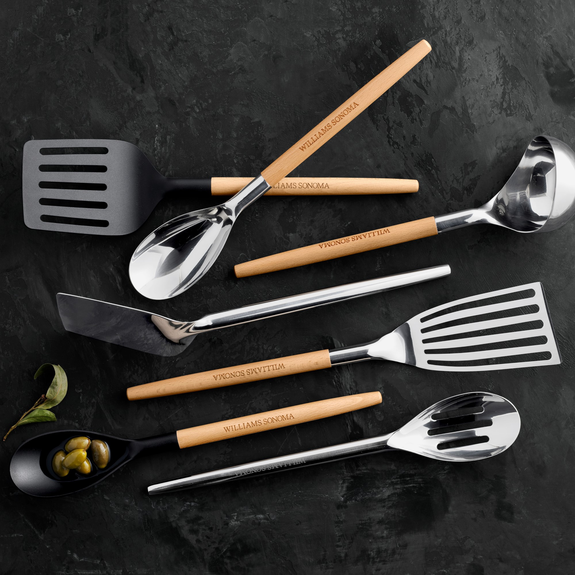 Williams Sonoma Stainless-Steel Slotted Spoon