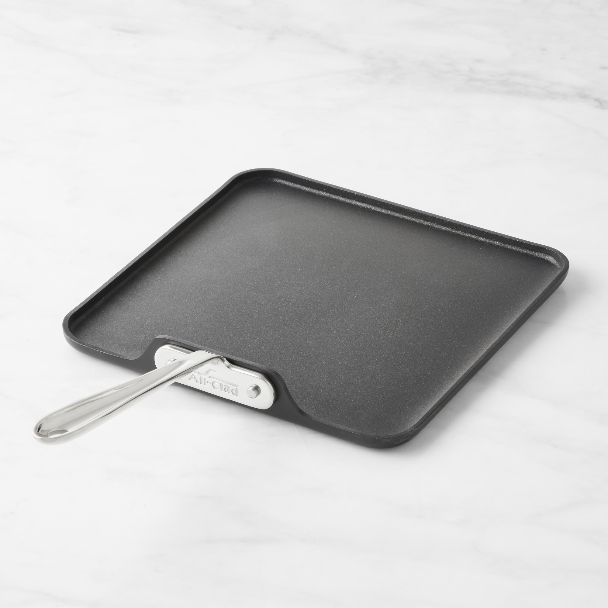 All-Clad HA1 Expert Hard Anodized Nonstick Square Griddle, 11