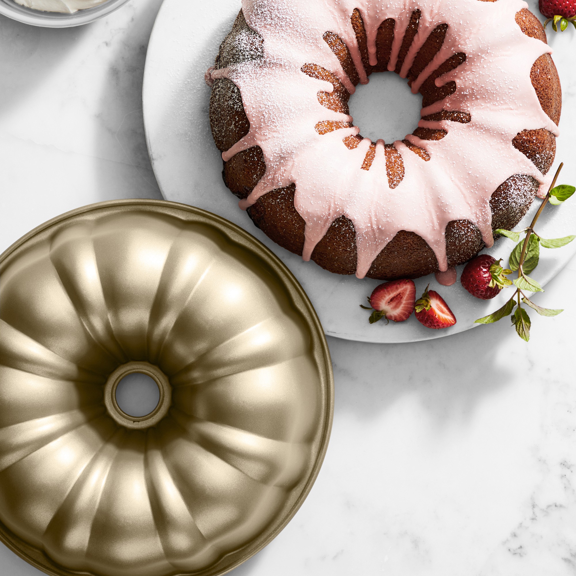 Williams Sonoma Goldtouch® Pro Nonstick Fluted Tube Cake Pan, 10