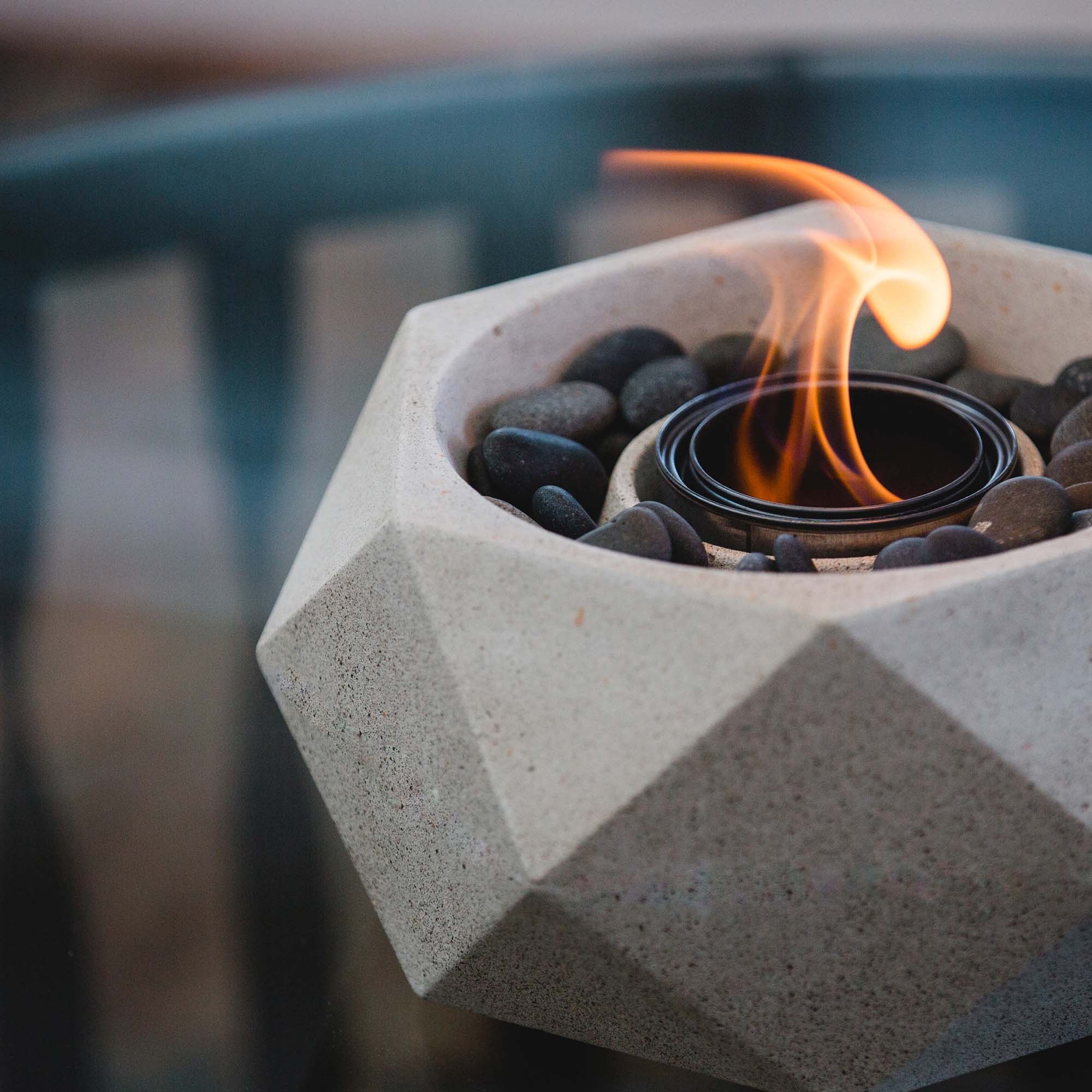 TerraFlame Geo Tabletop Fire Bowl (11