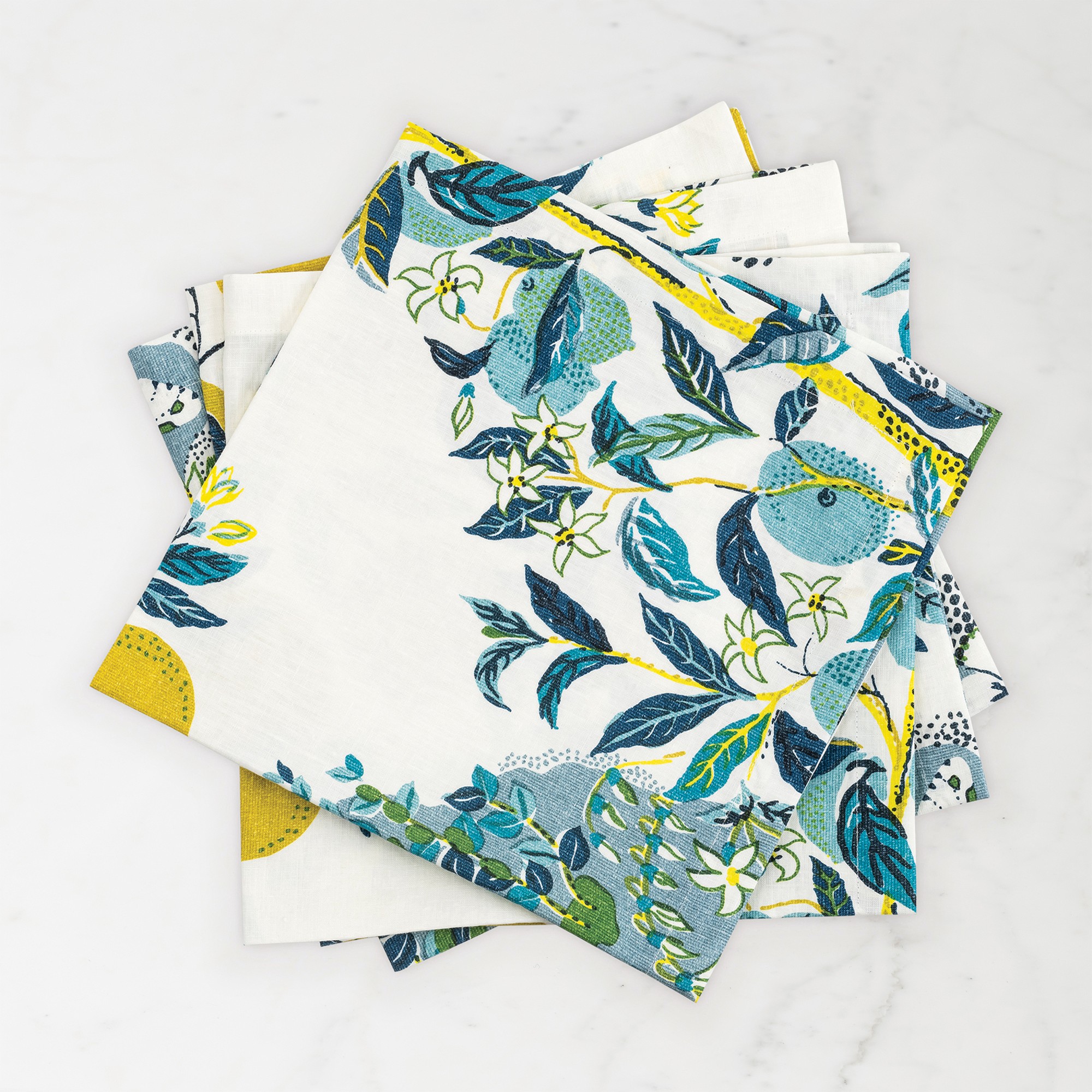 Matouk Schumacher Citrus Garden Napkins, Set of 4