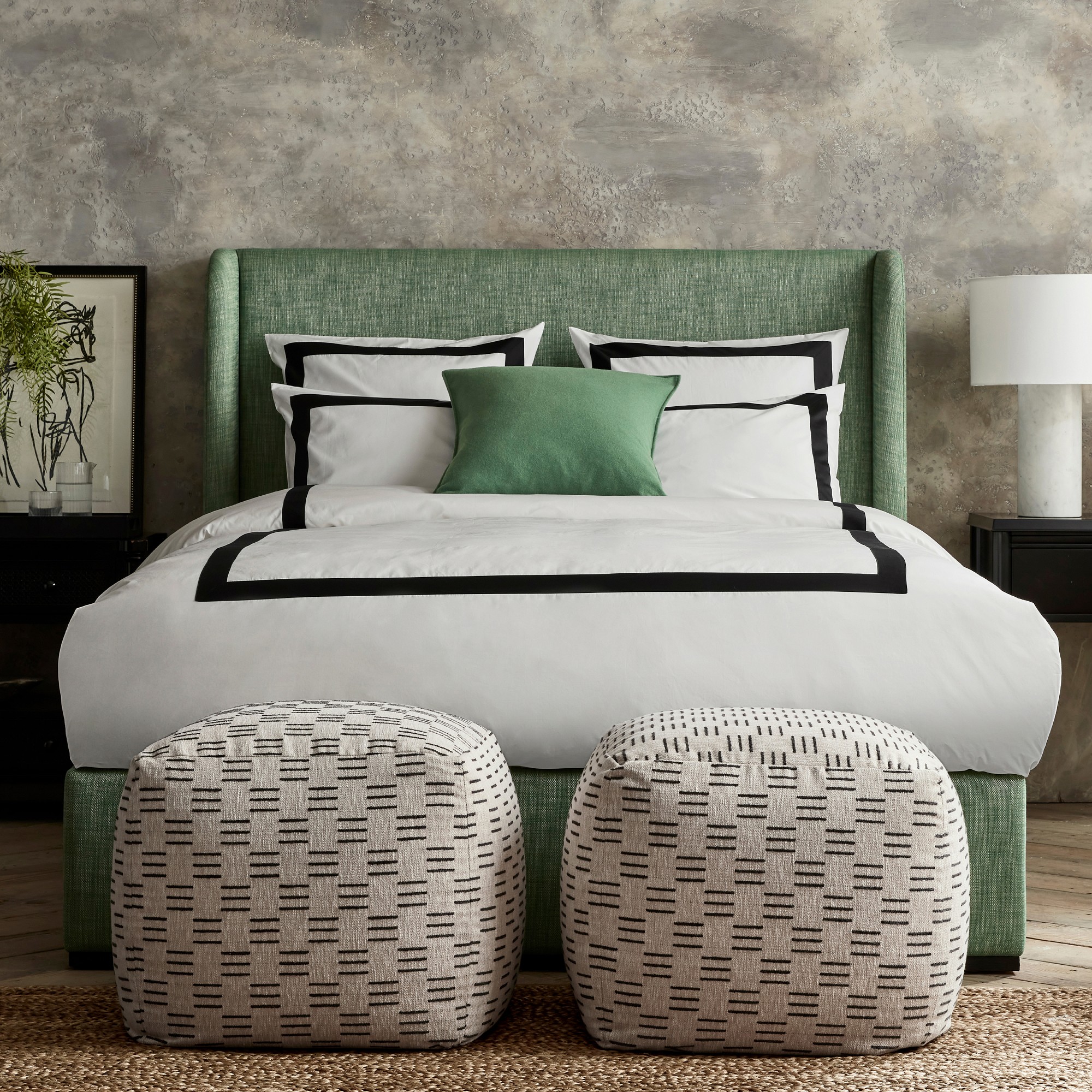 Checkered Ottoman (22