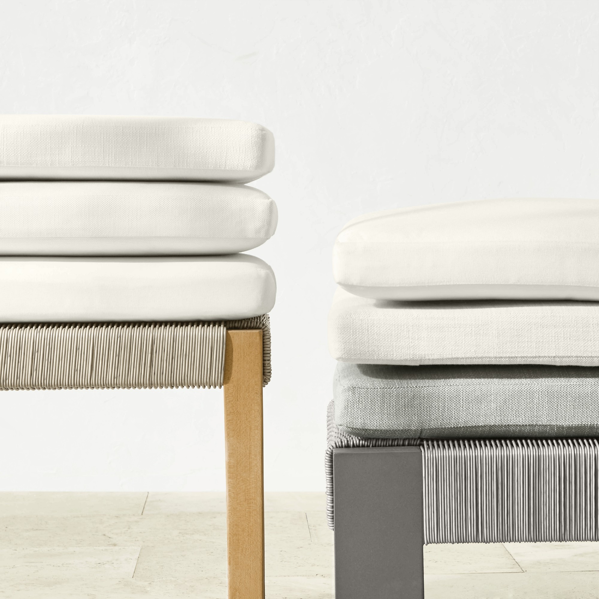 Larnaca Teak x All-Weather-Weave Outdoor Cushions