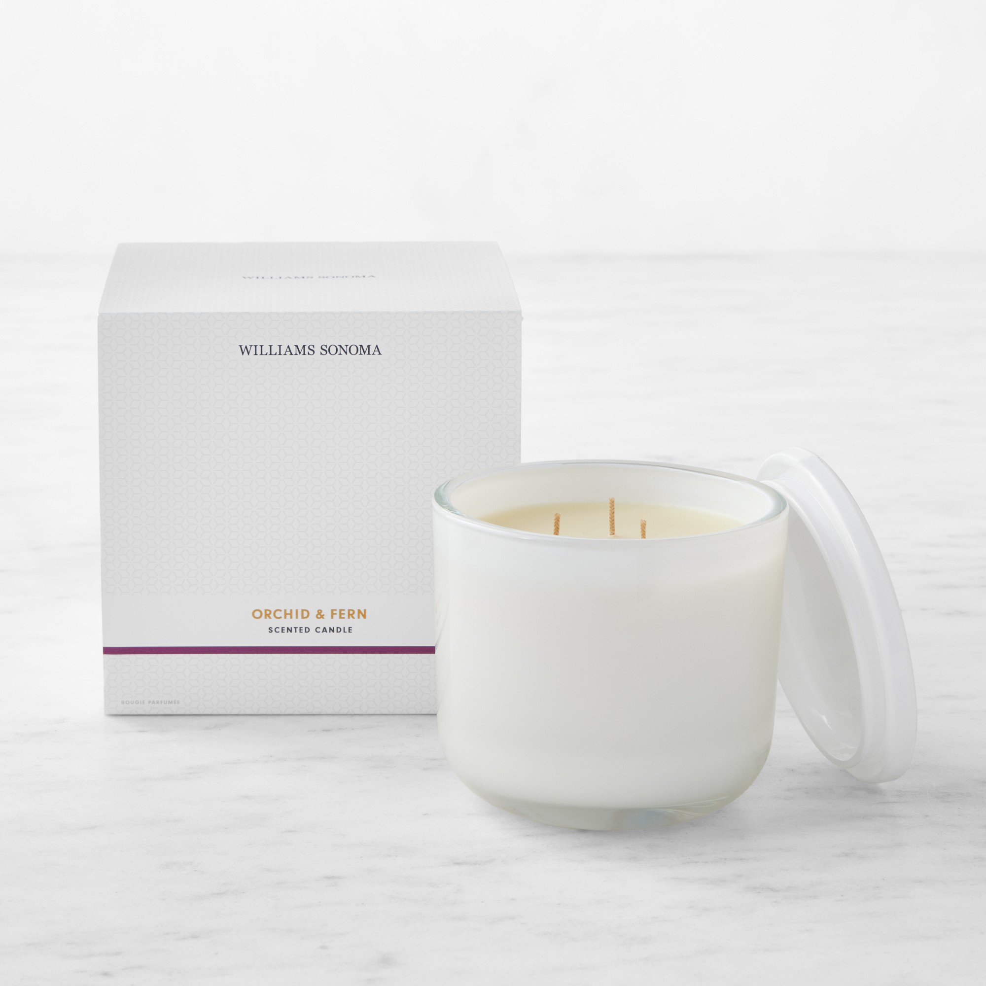 Home Fragrance Large Candle Orchid & Fern