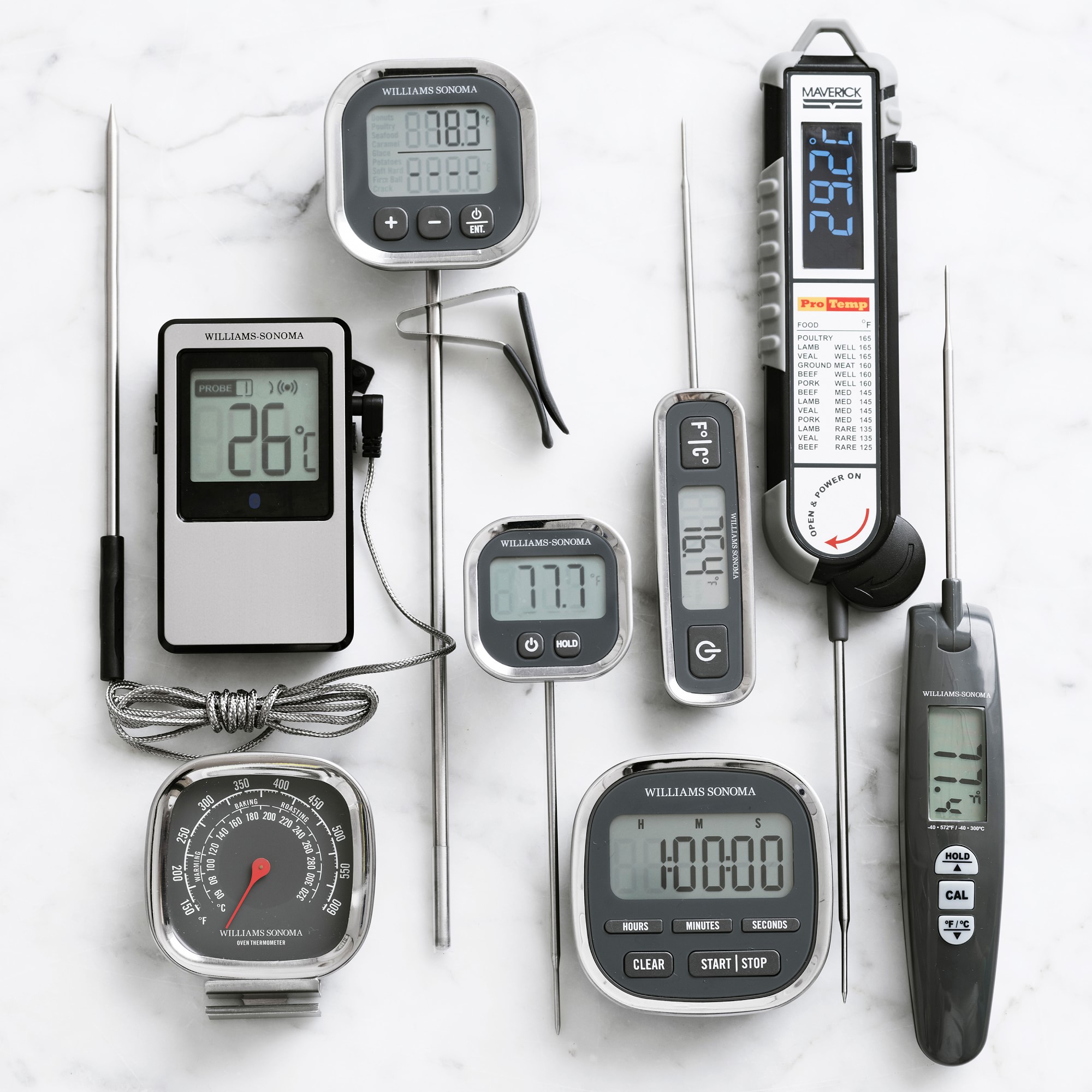 Williams Sonoma Dial Display Oven Thermometer