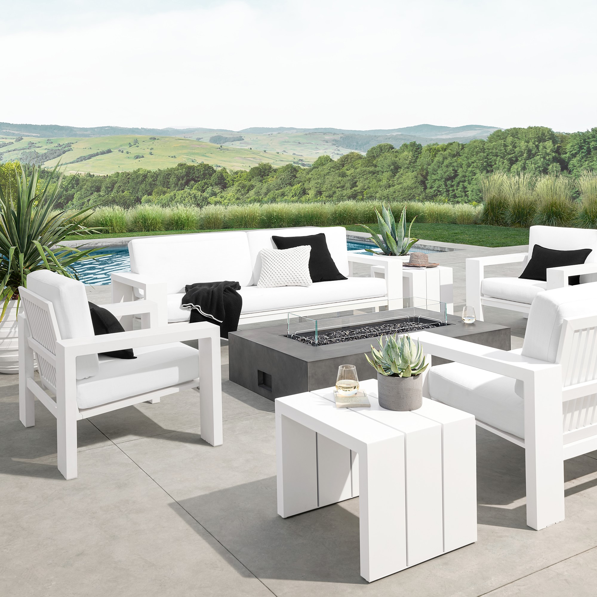 EcoSmart Fire Table Wharf (65