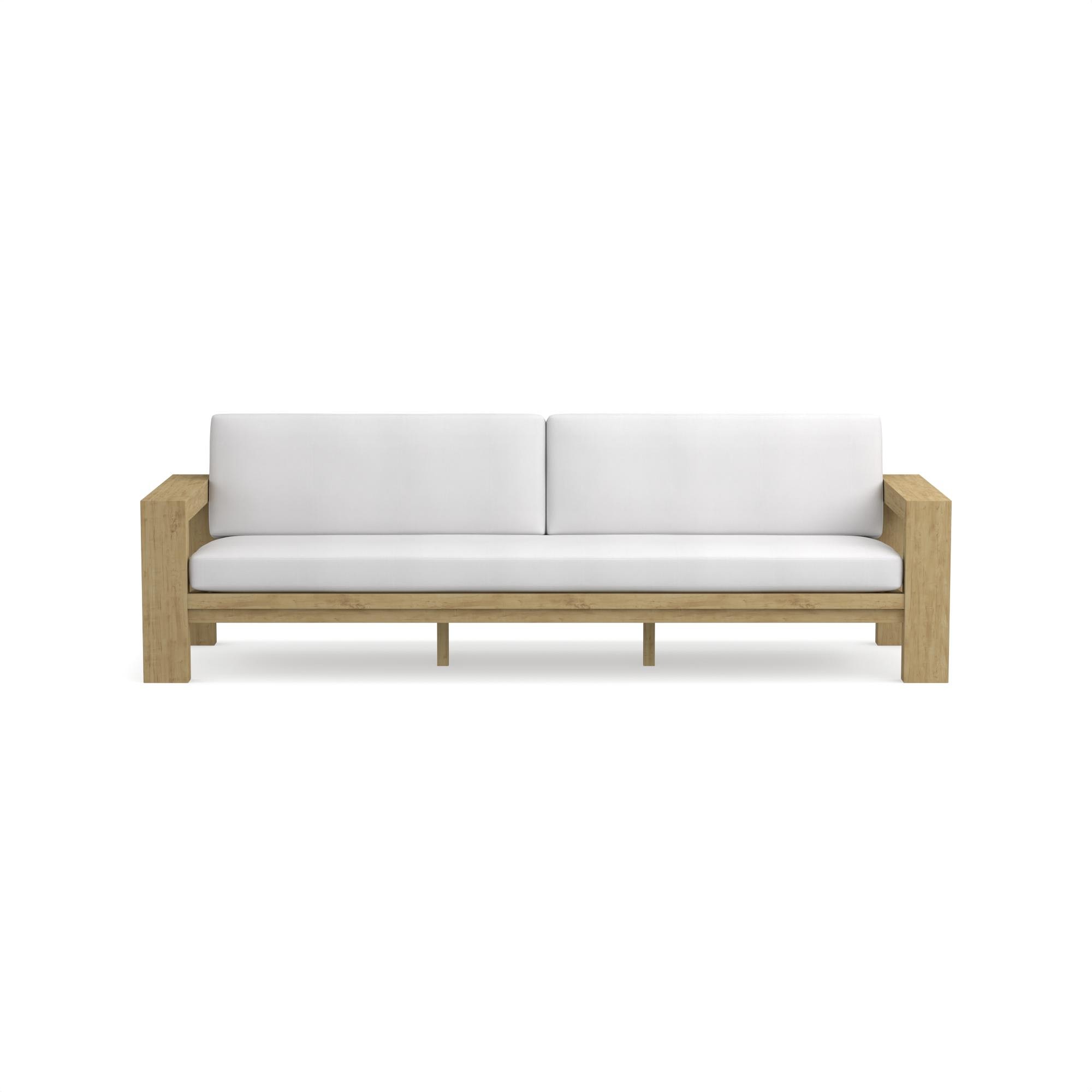 Larnaca Outdoor Teak 4-Seat Sofa Cushion