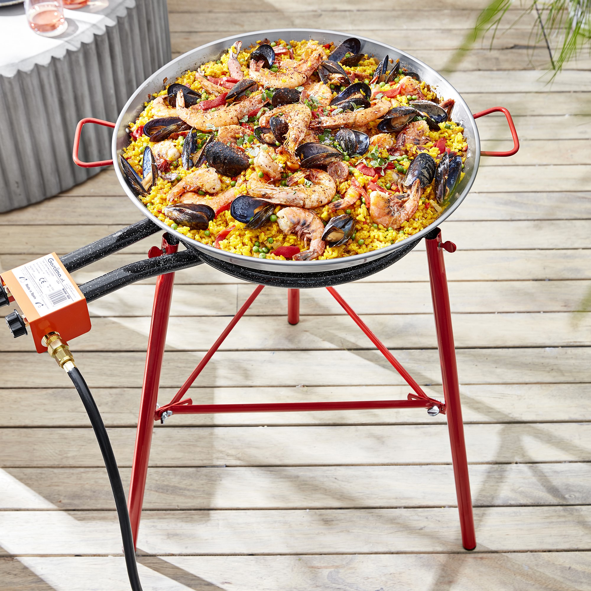 La Paella Model 400 Burner Set with 20