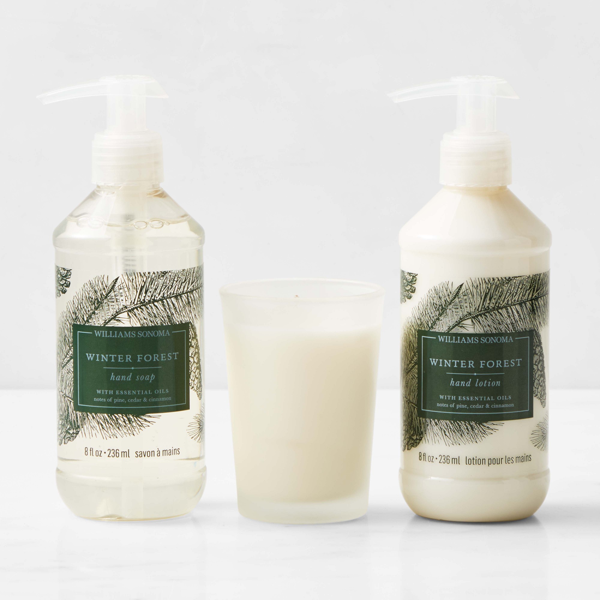 Williams Sonoma Winter Forest Guest Set