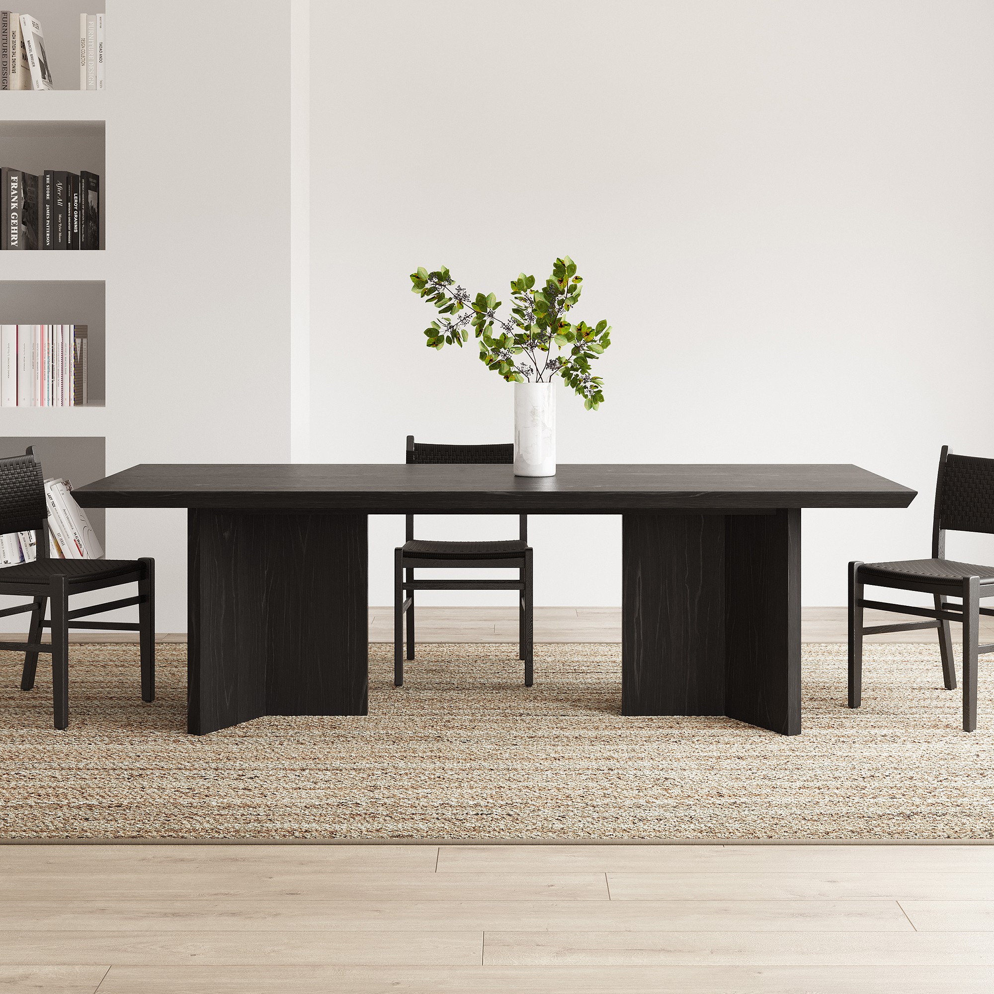 Dietrich Communal Rectangular Dining Table (96