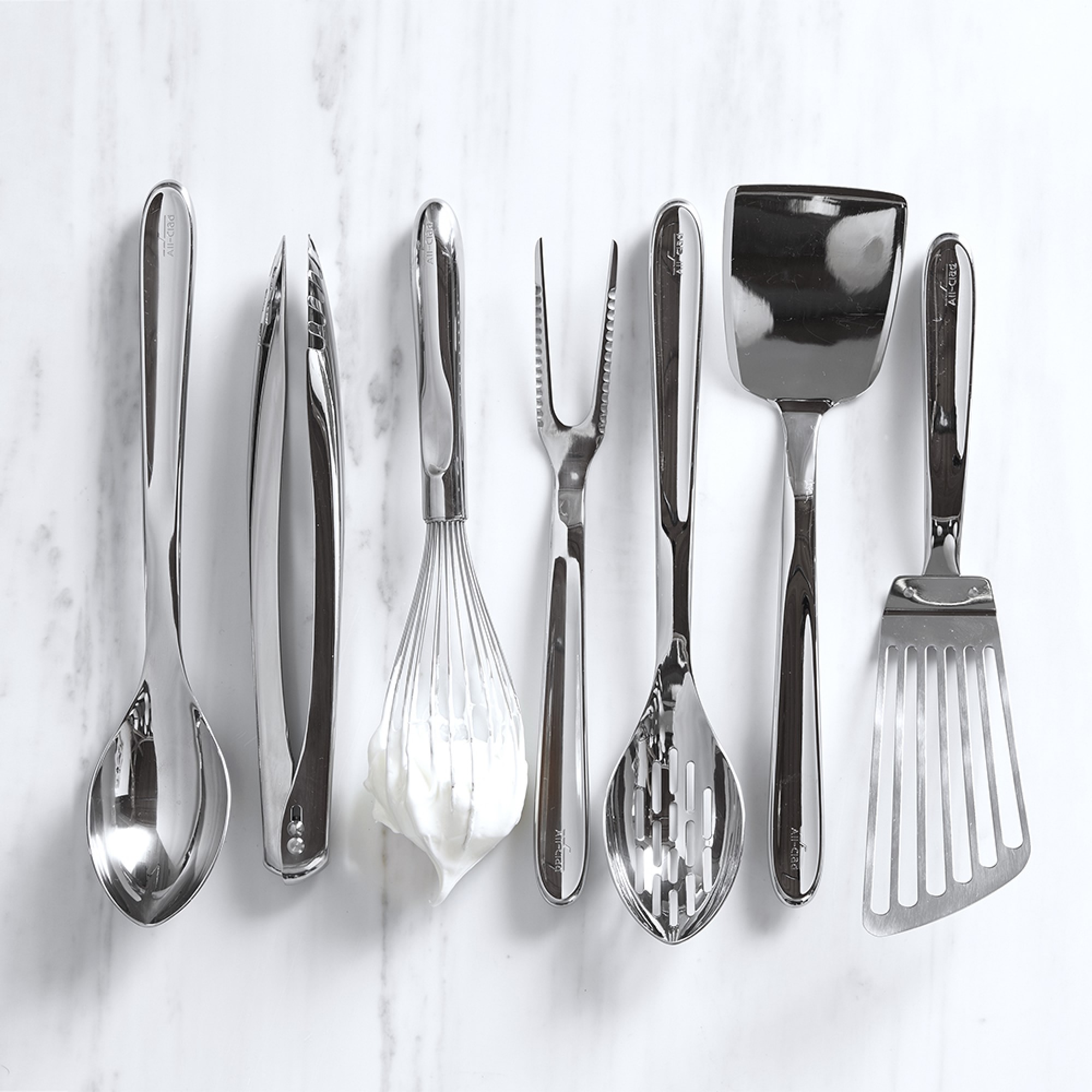 All-Clad Precision Stainless-Steel Solid Spoon