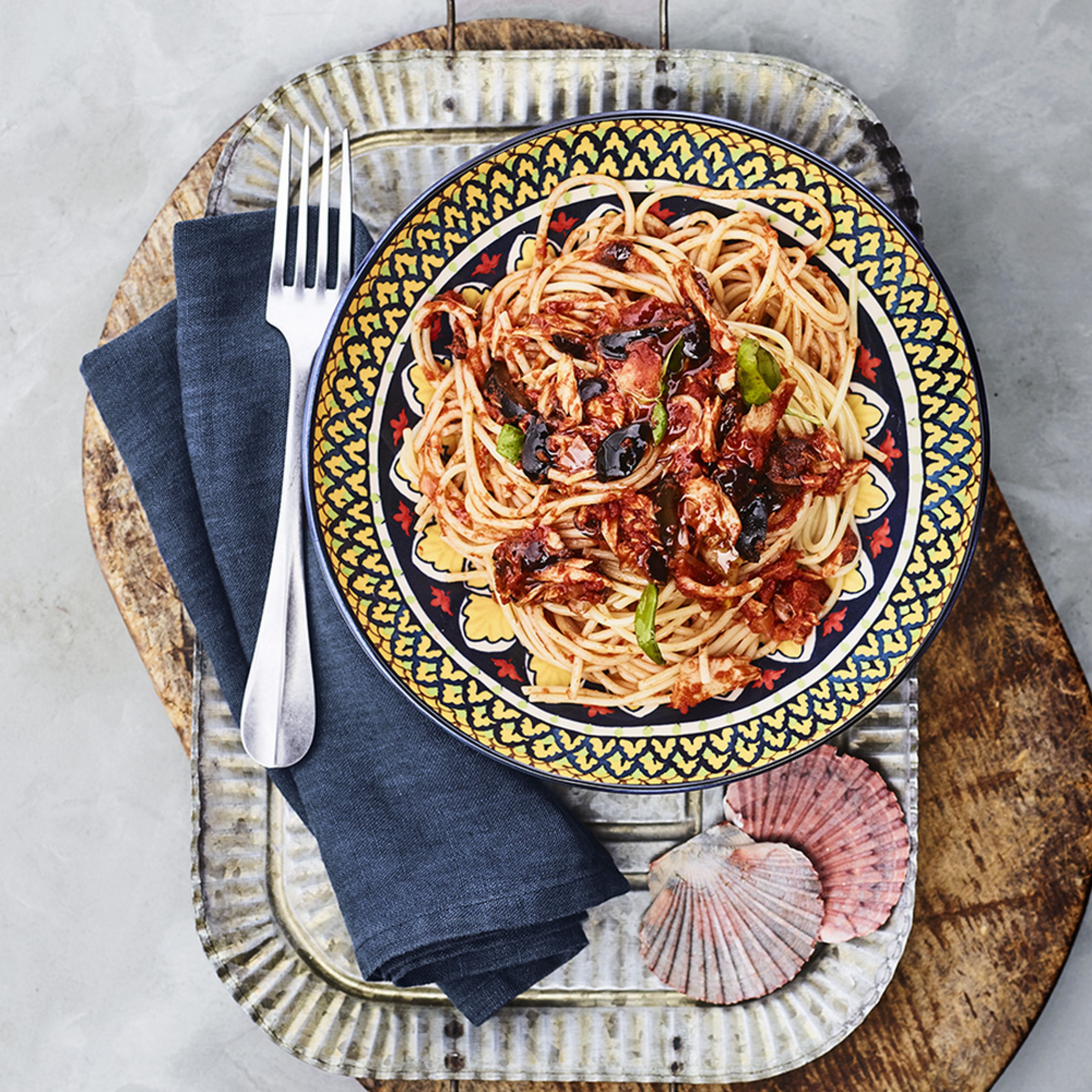 Sicily Ceramic Pasta Bowls