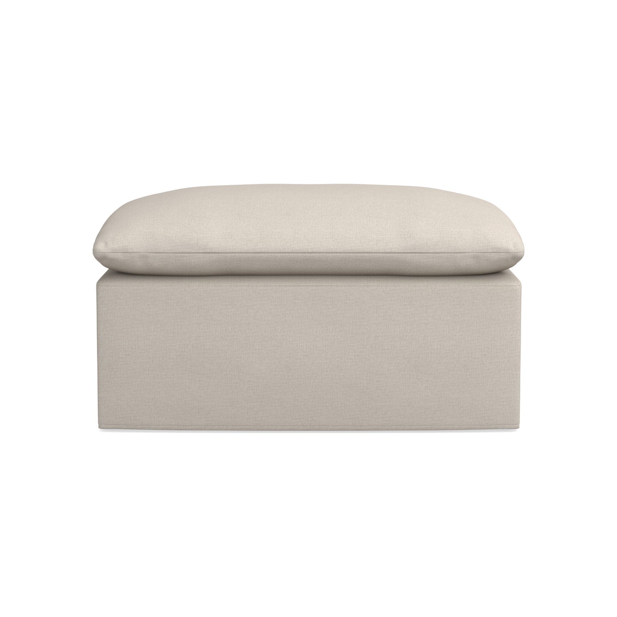 Laguna Slipcovered Ottoman (36
