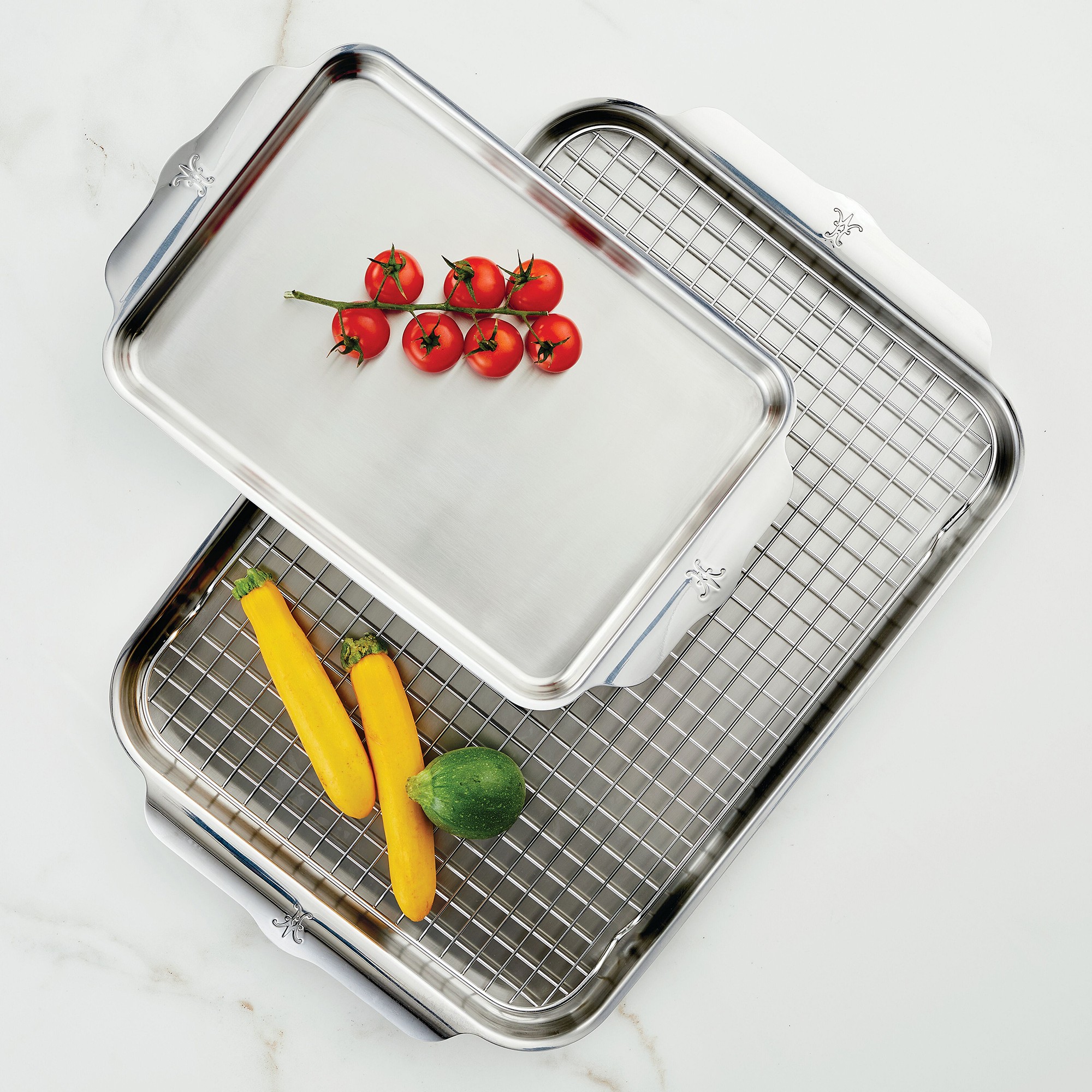 Hestan Provisions OvenBond Stainless Steel Ovenware, Set of 3
