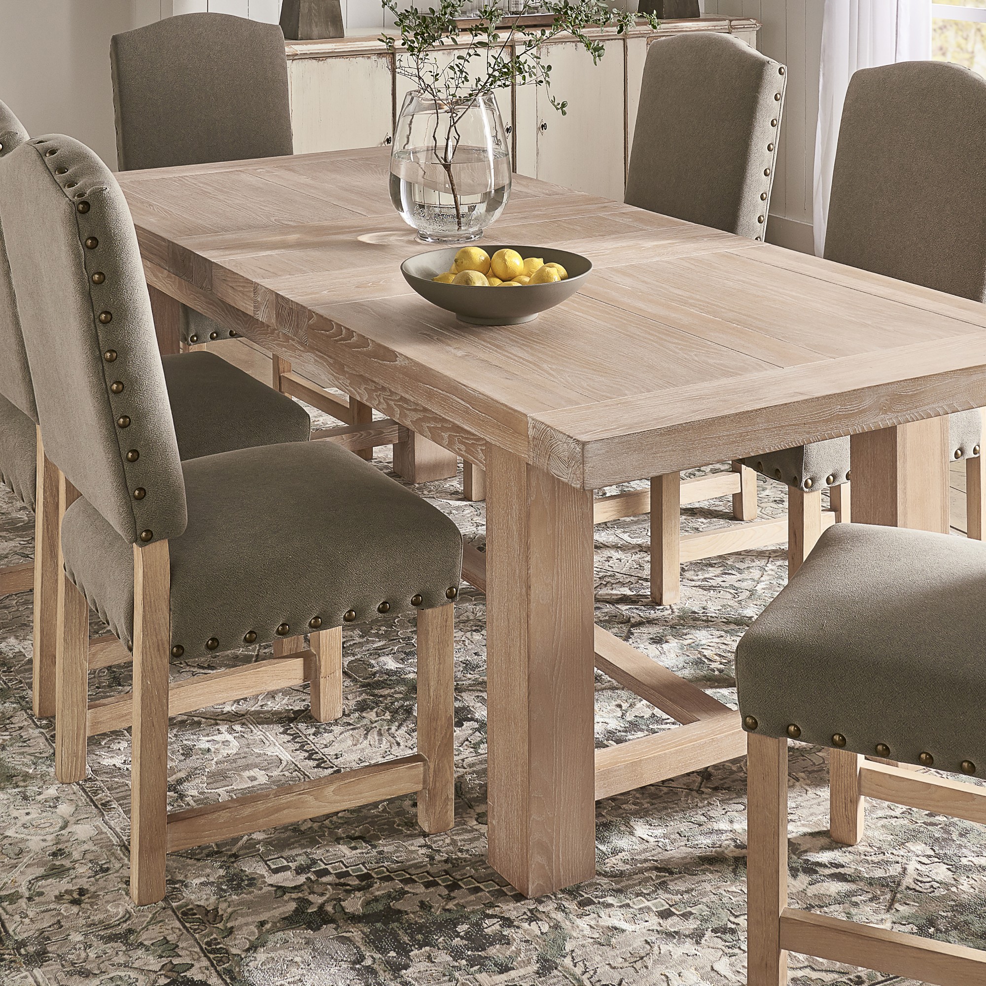 Bahaus Extendable Rectangular Dining Table (78