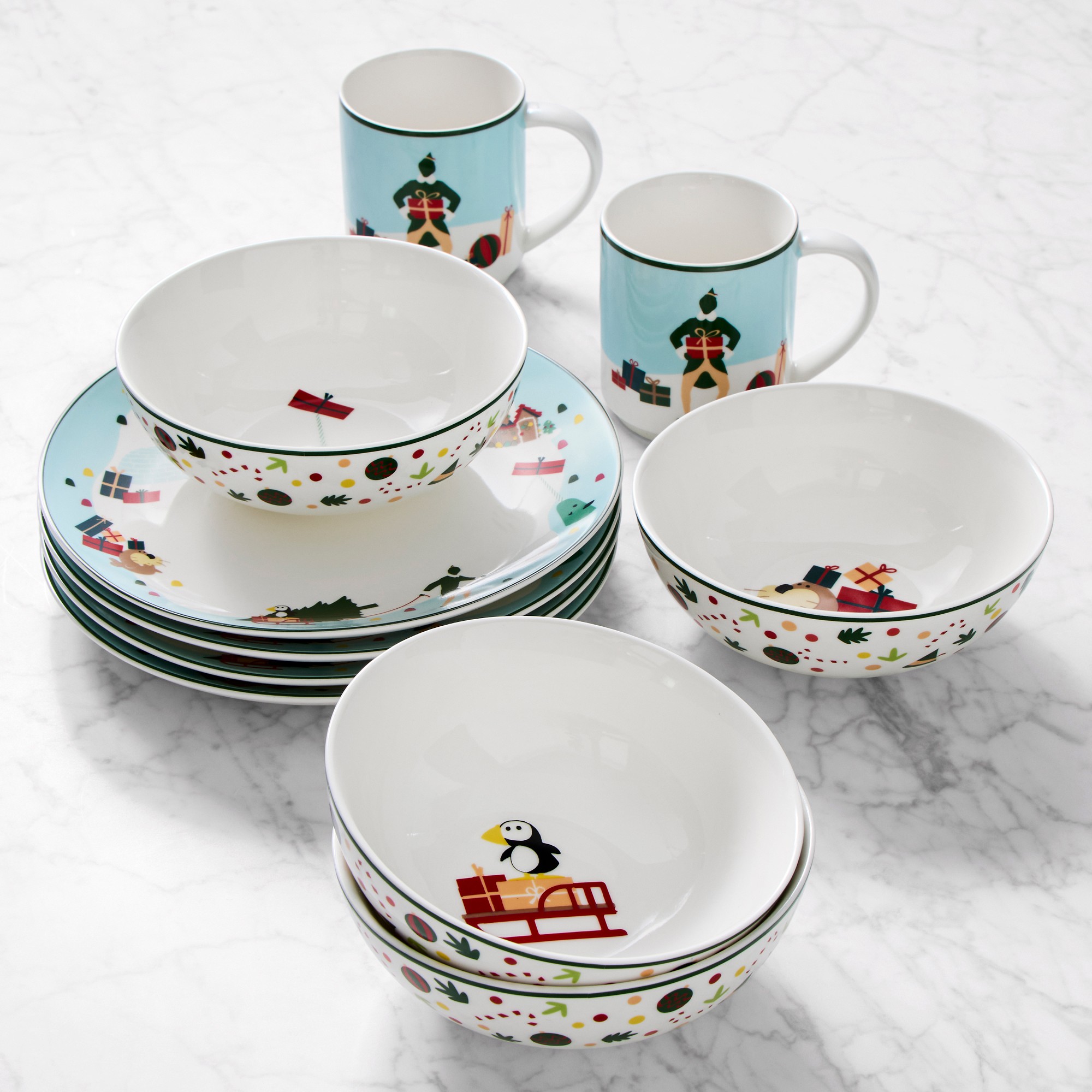 Elf™ Salad Plates, Set of 4