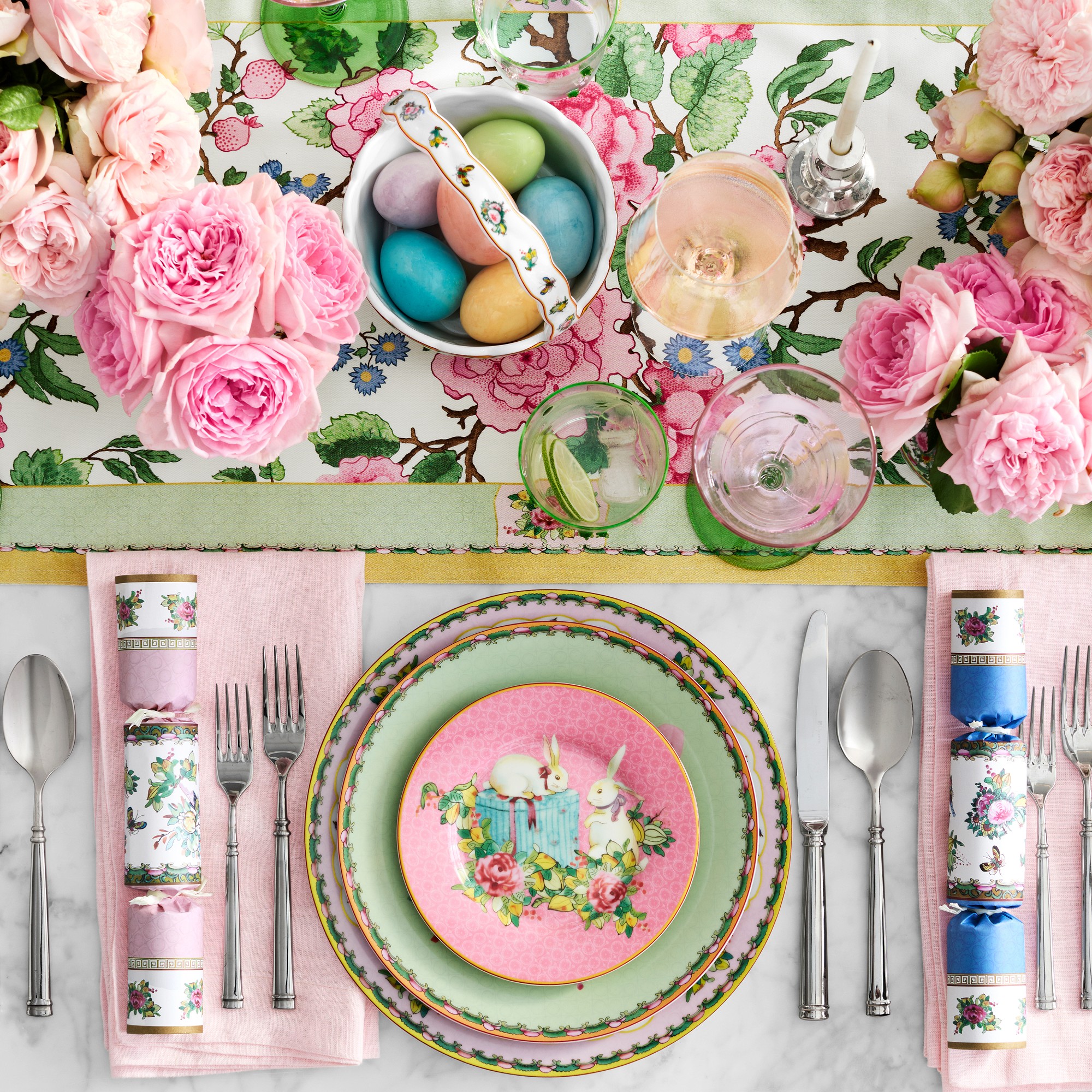 Famille Rose Crackers, Set of 12