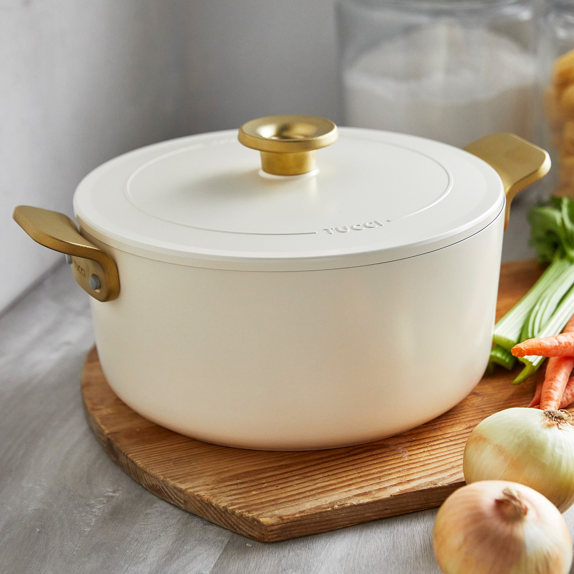 GreenPan™ Stanley Tucci™ Ceramic Nonstick Dutch Oven, 6 1/2-Qt.