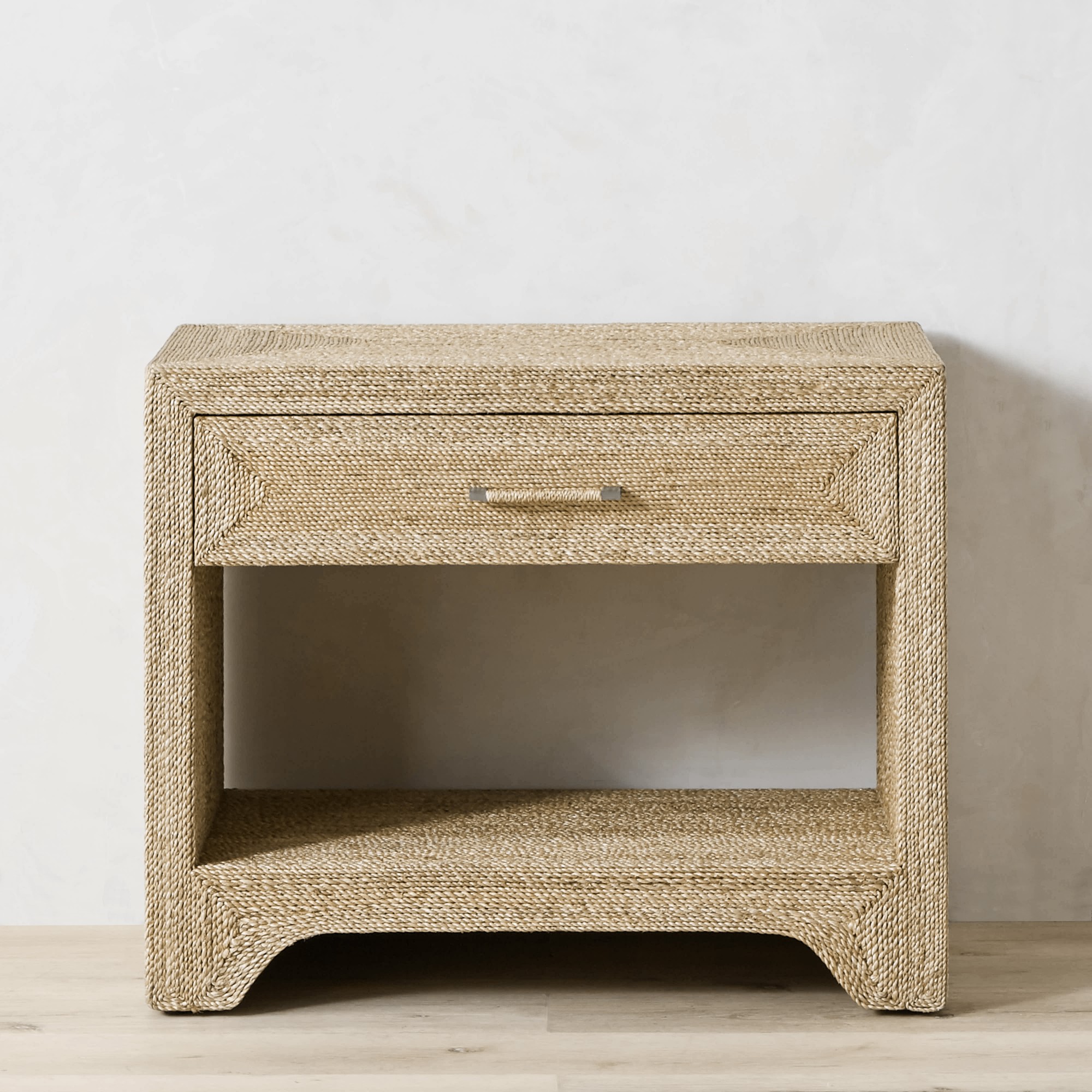 Point Reyes 1-Drawer Woven Nightstand (32