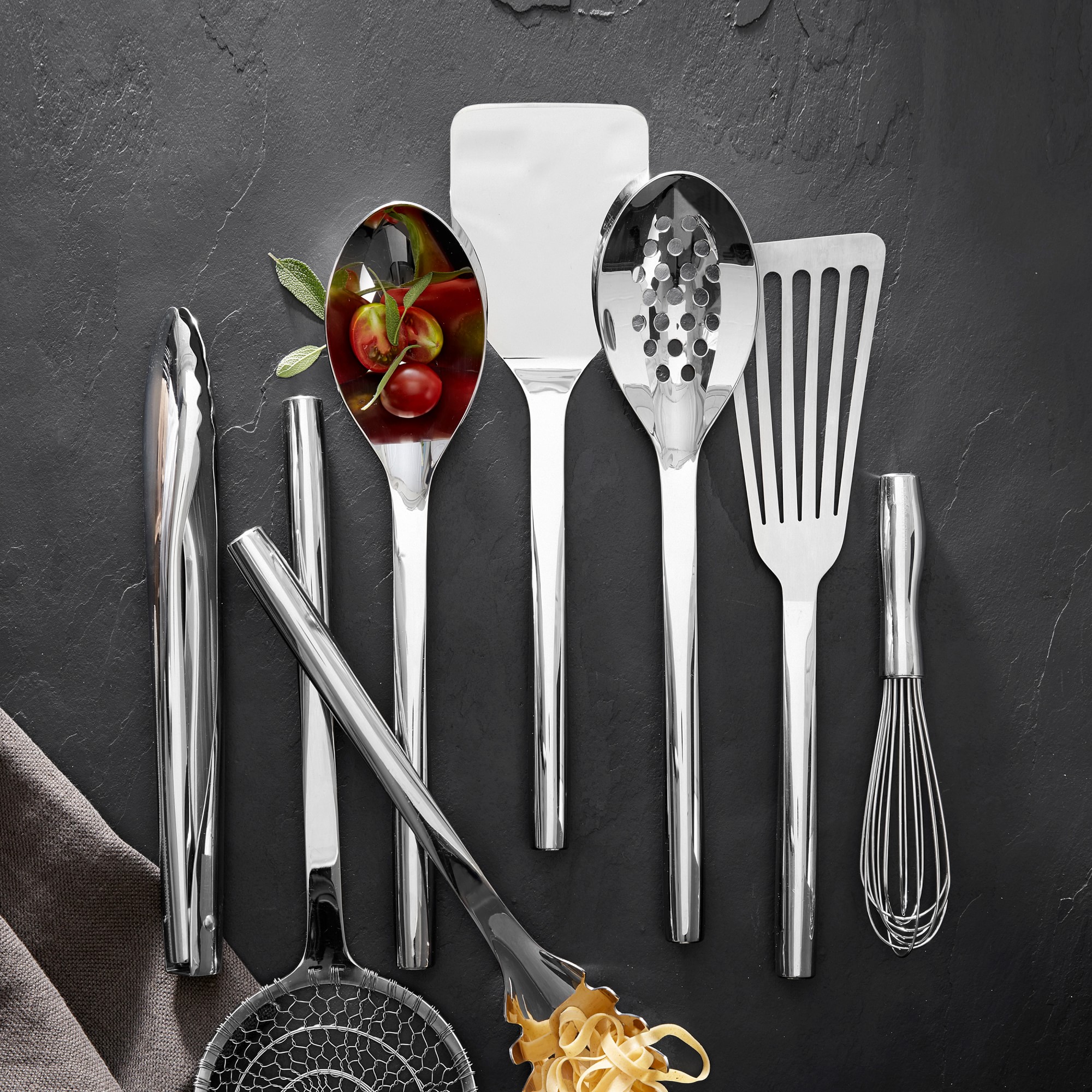 Williams Sonoma Signature Stainless-Steel Deep Spoon