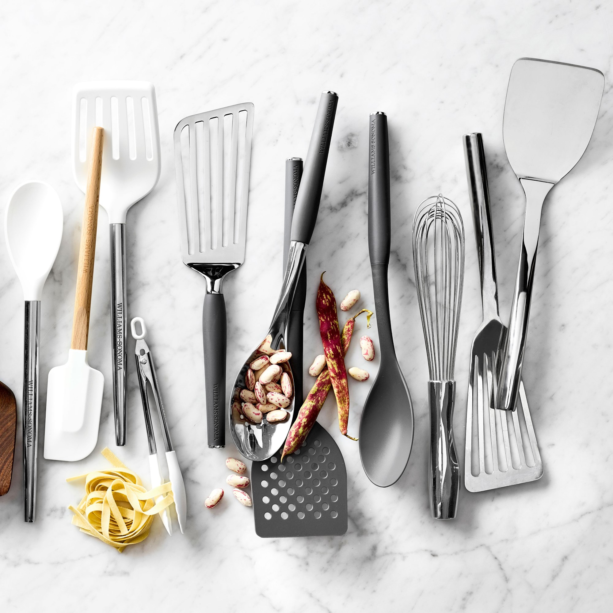 Williams Sonoma Prep Tools Stainless-Steel Slotted Spoon