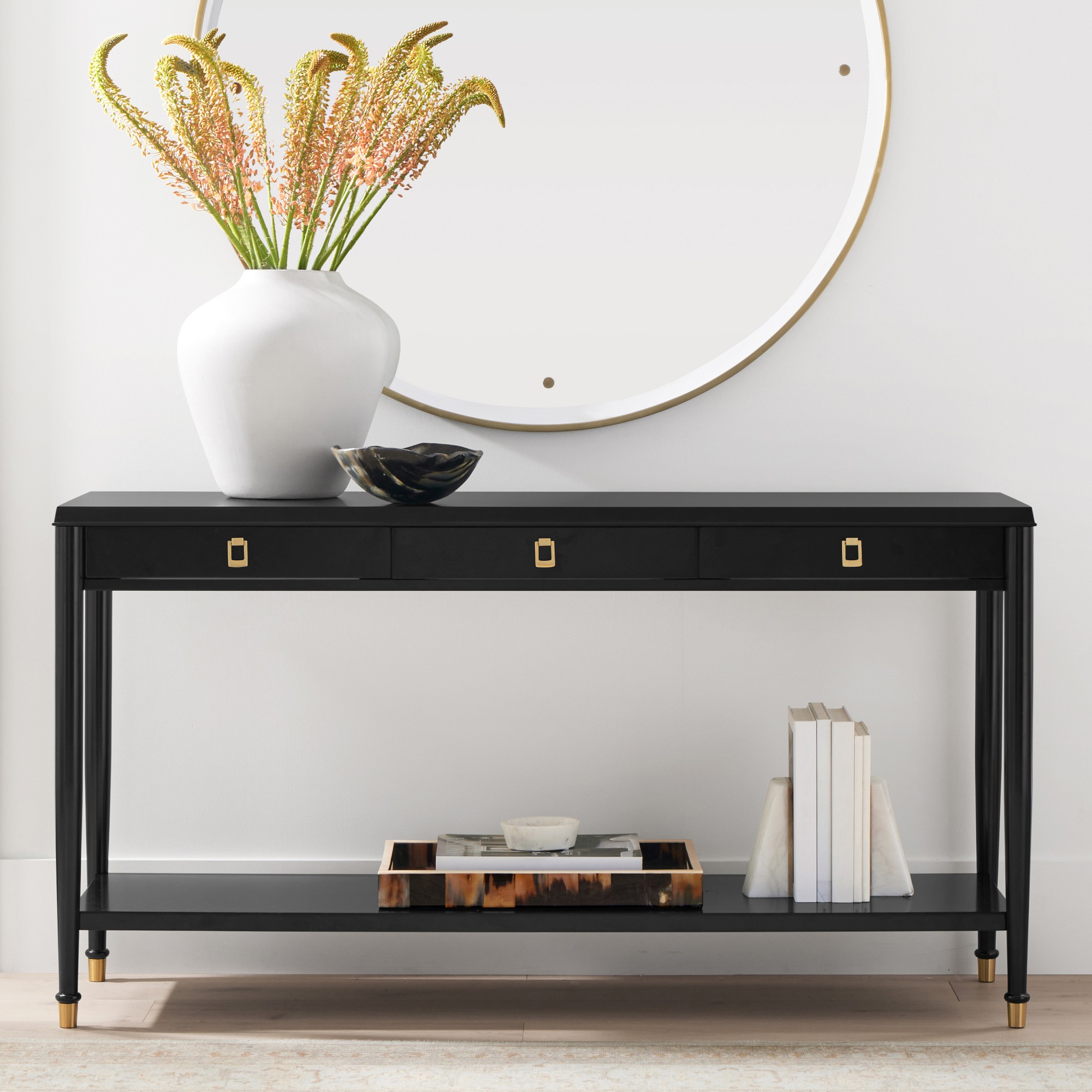 Lacourte 3-Drawer Console (61