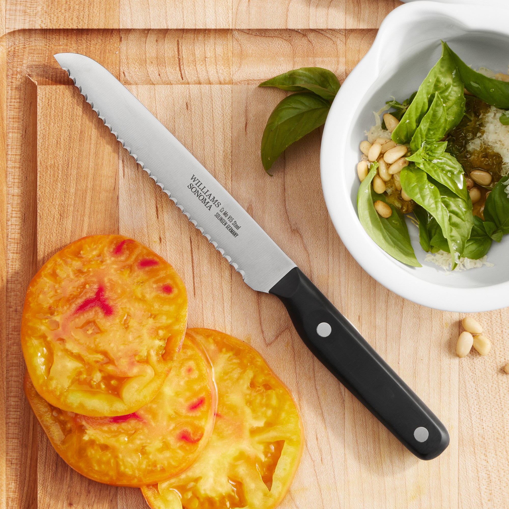 Williams Sonoma Encore Serrated Utility Knife, 5