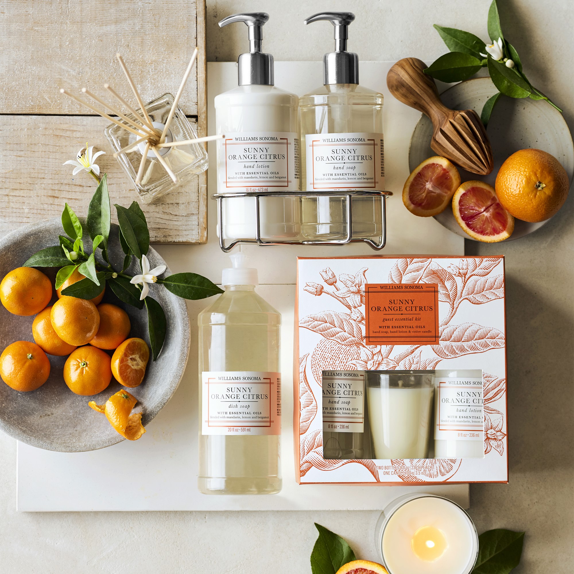 Williams Sonoma Sunny Orange Citrus Dish Soap