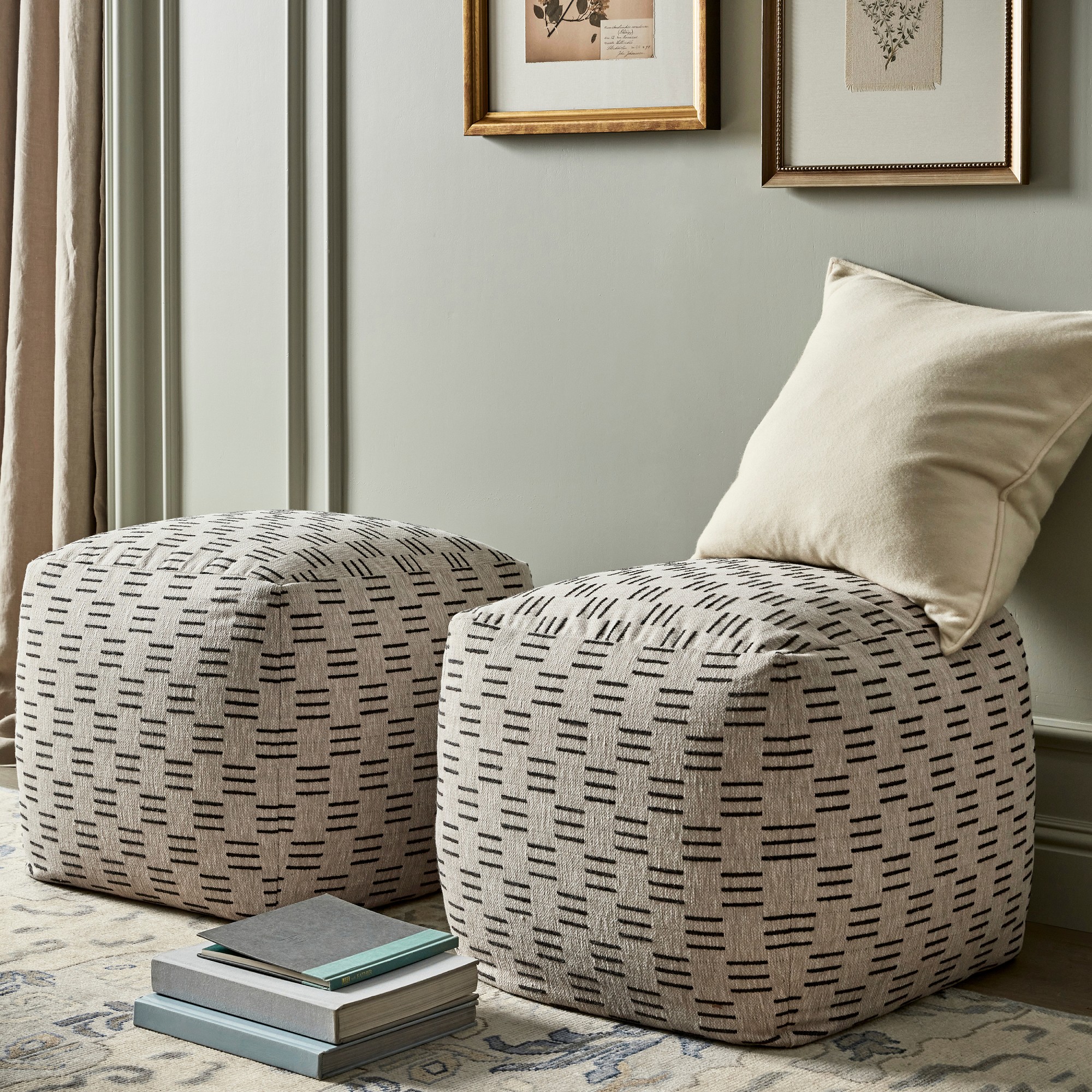 Checkered Ottoman (22