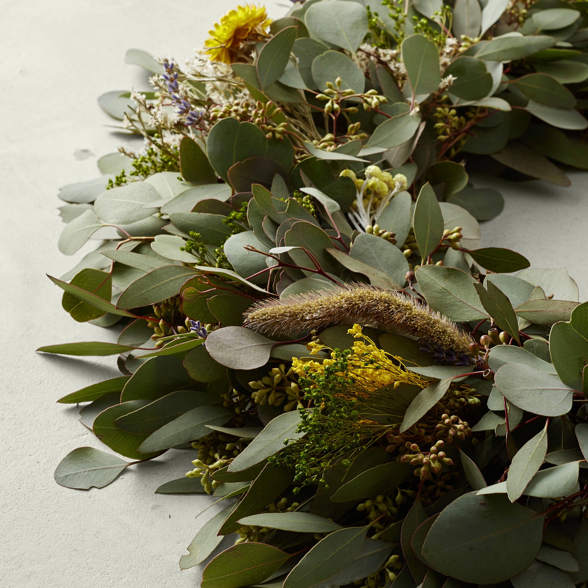 Farmhouse Sunrise Live Wreath, 24