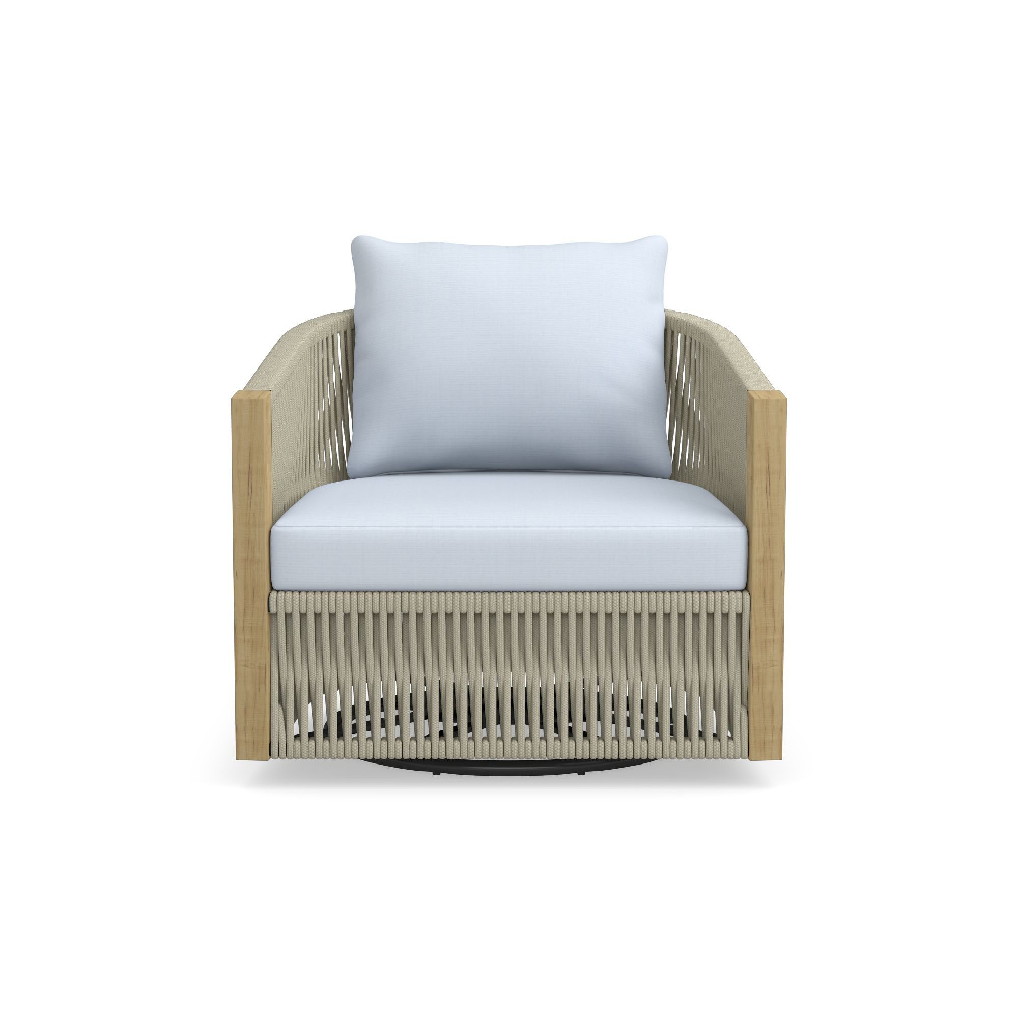 Pasadena Teak Swivel Chair Cushions