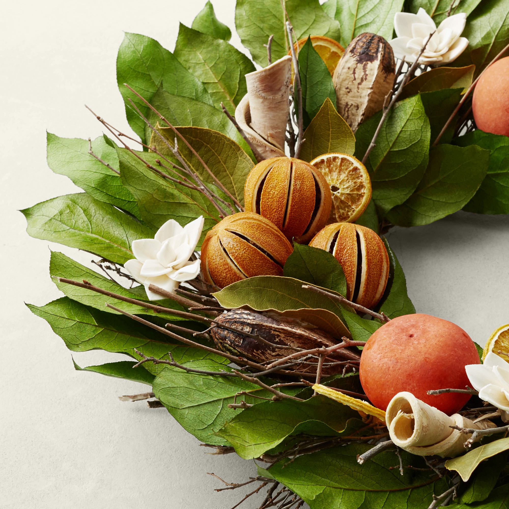 Meyer Lemon Live Wreath