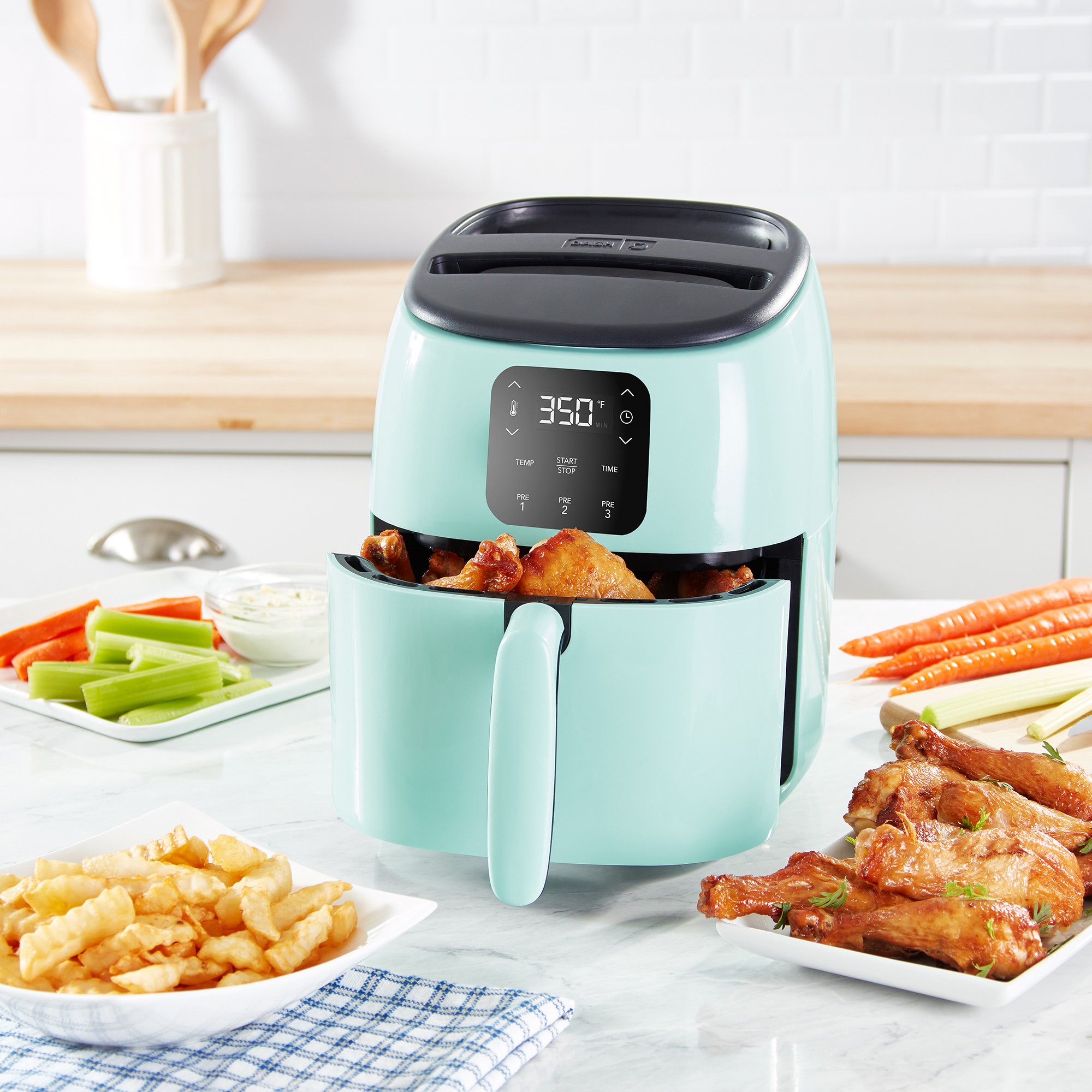 Dash Digital 2.6-Qt.Tasti Crisp Air Fryer