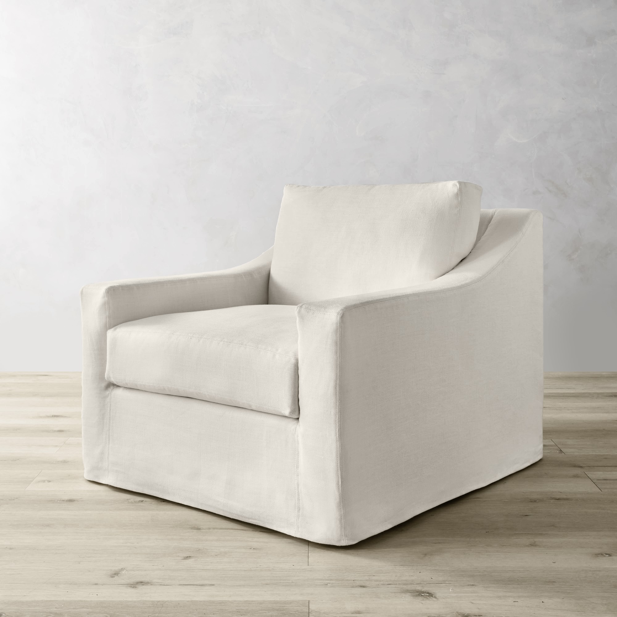 Ghent Slope Arm Slipcovered Occasional Chair