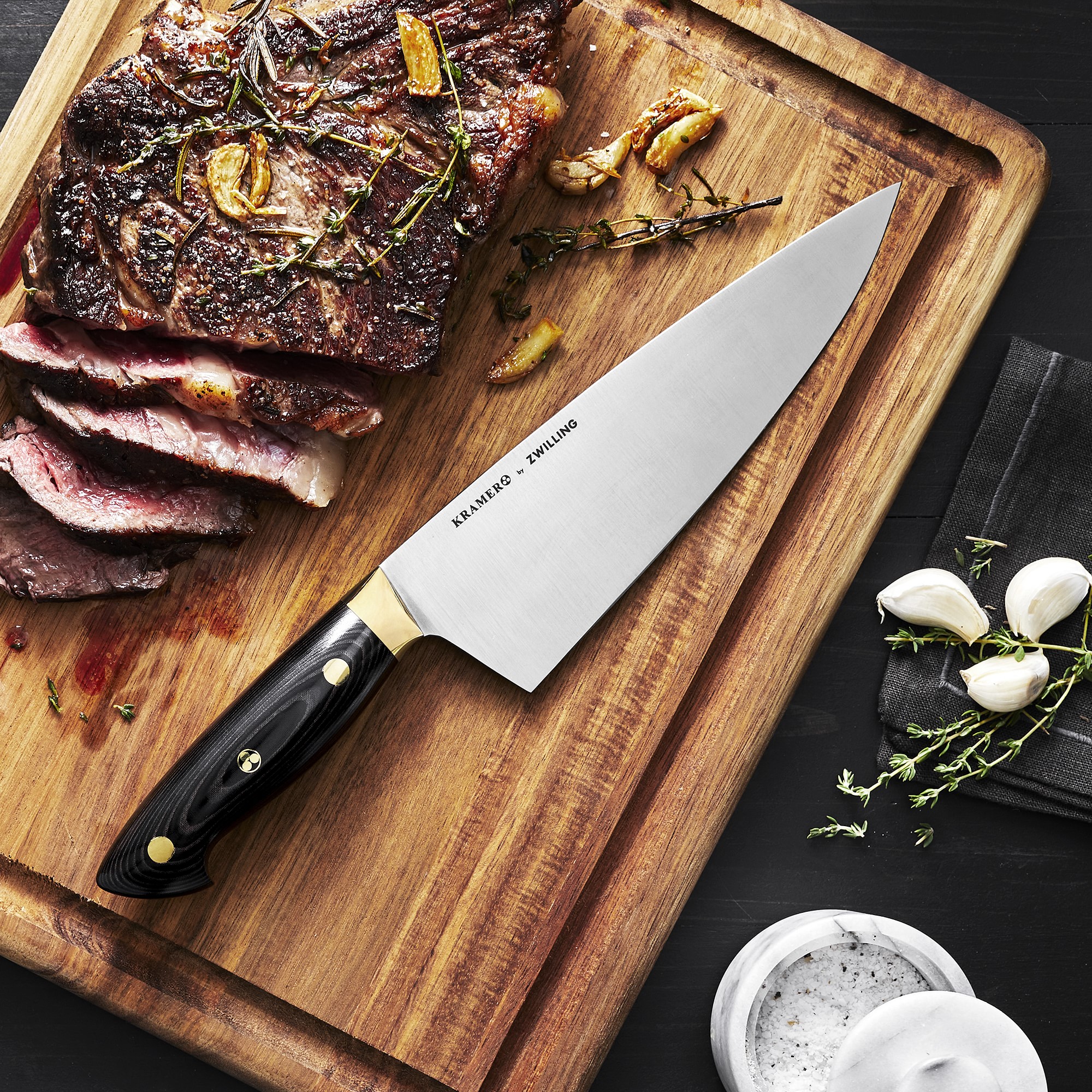 Zwilling Bob Kramer Carbon Steel Chef’s Knife, 8