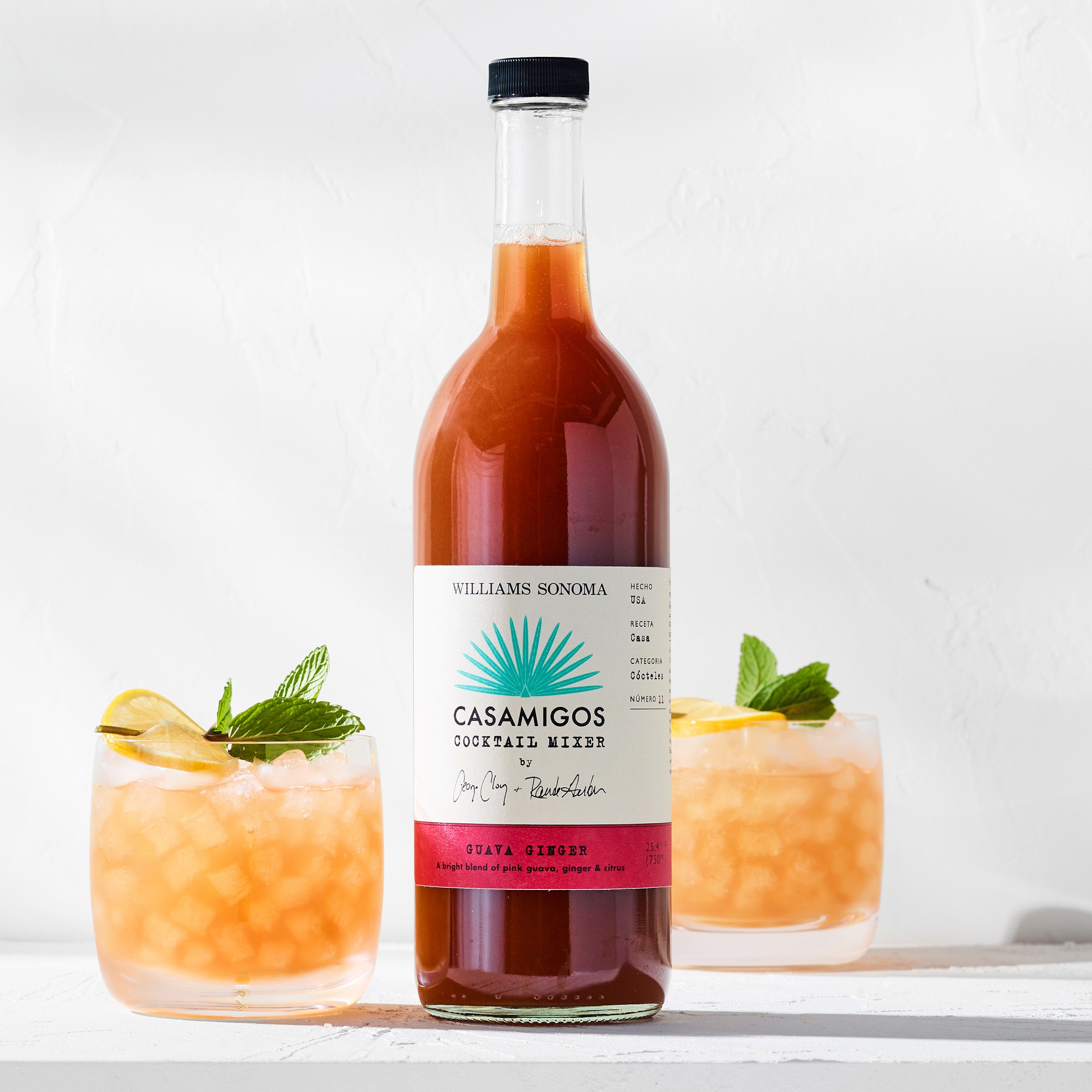 Casamigos x Williams Sonoma Cocktail Mix, Guava Ginger