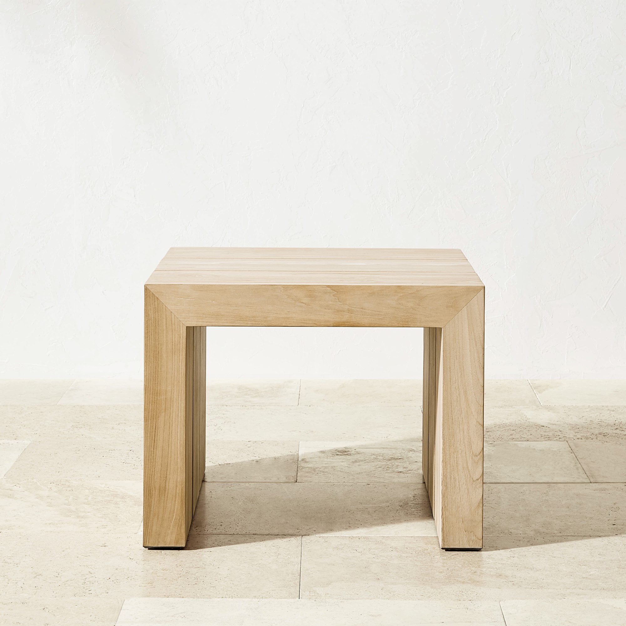 Larnaca Outdoor Teak Side Table (24