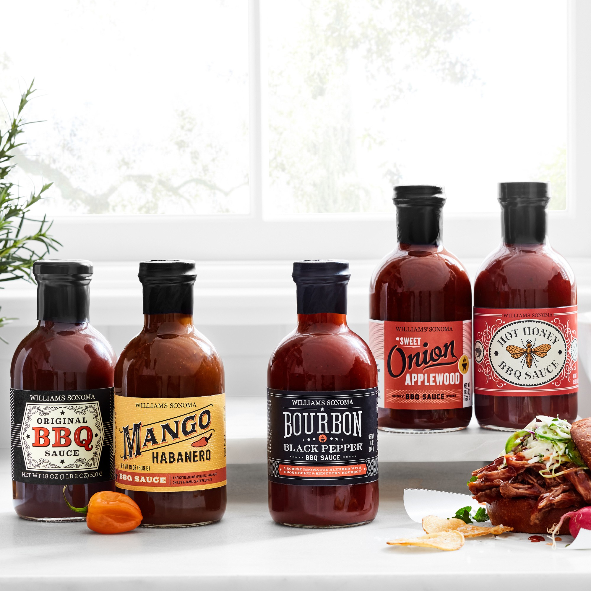 Williams Sonoma BBQ Sauce, Sweet Onion Apple