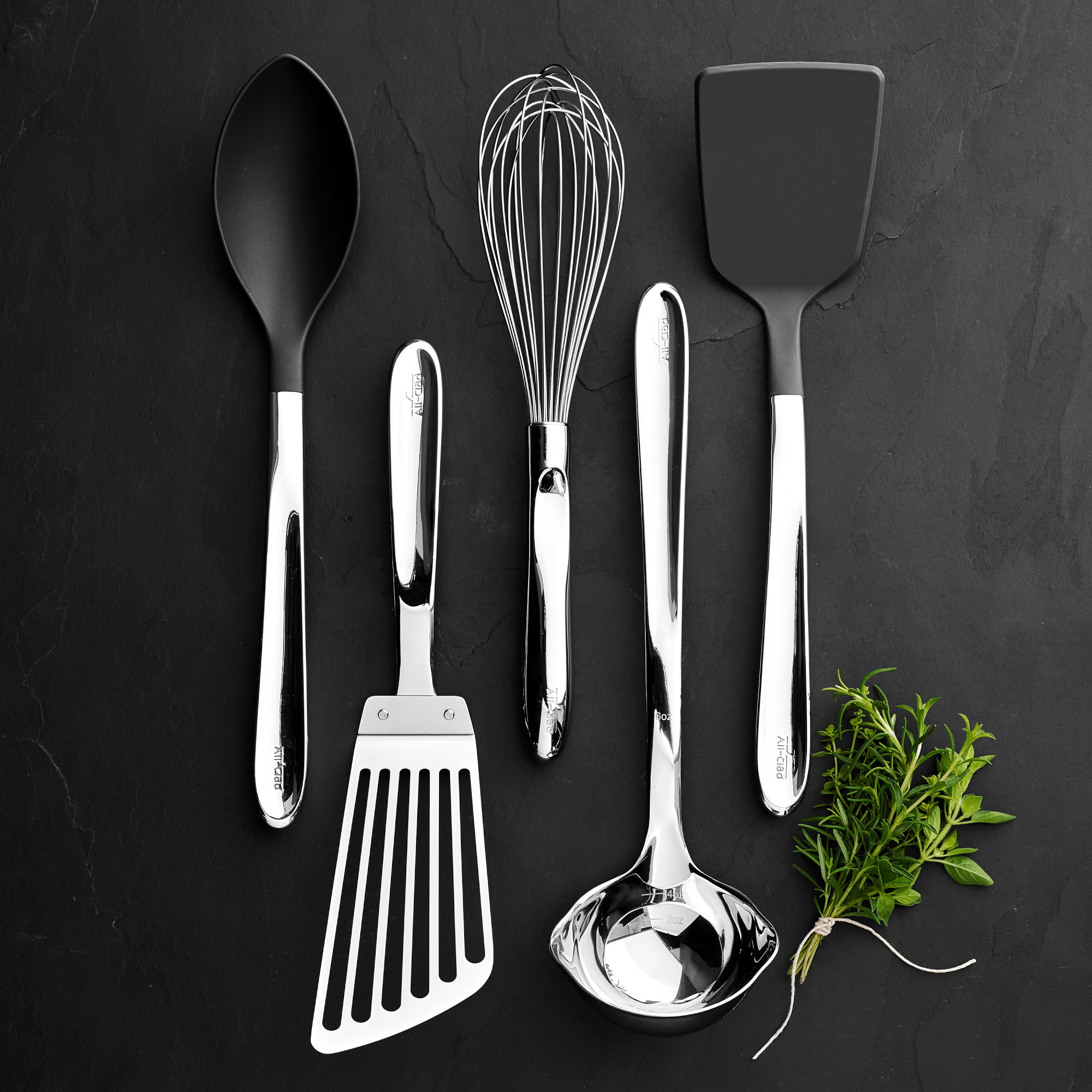 All-Clad Precision Stainless-Steel Slotted Spoon