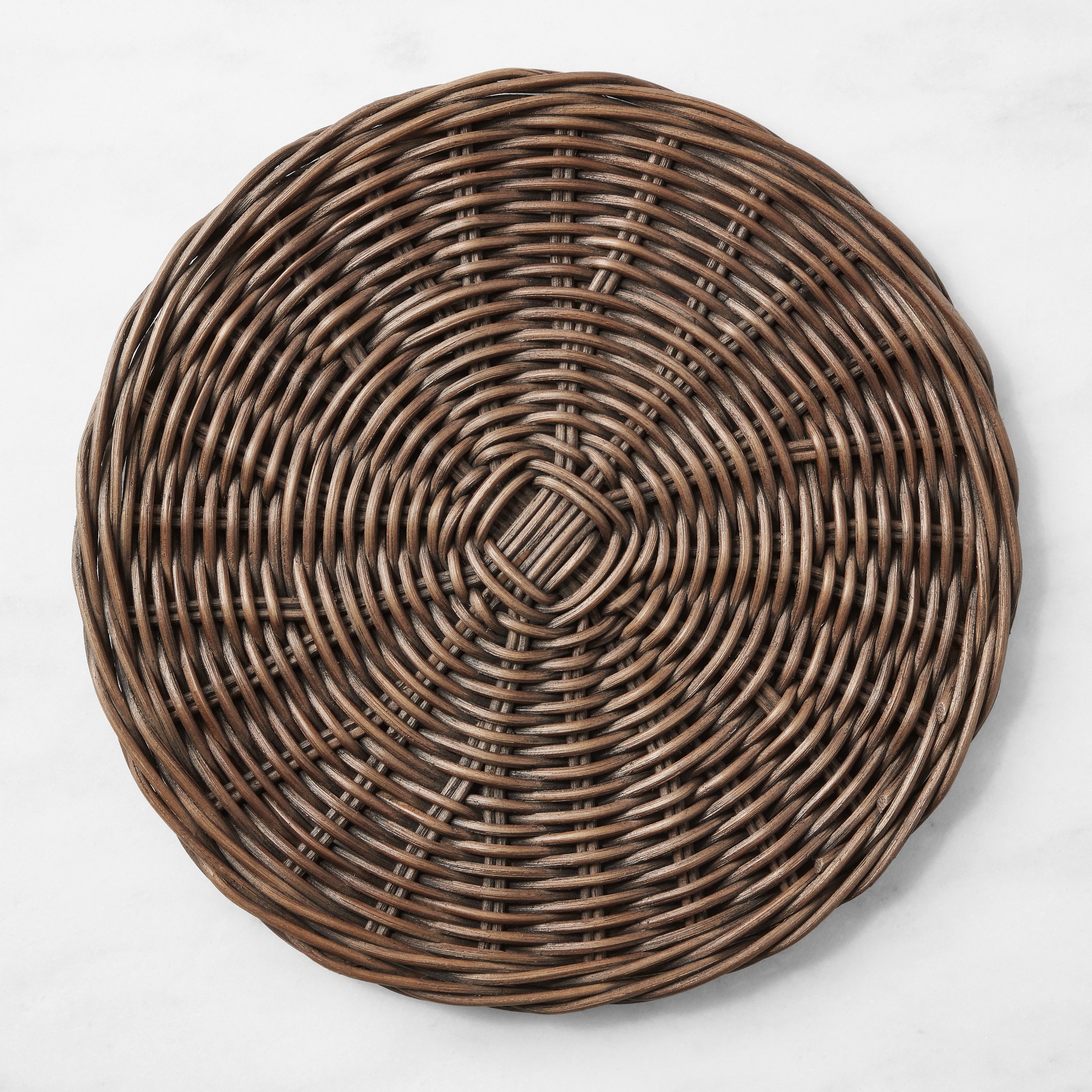 Dark Woven Charger
