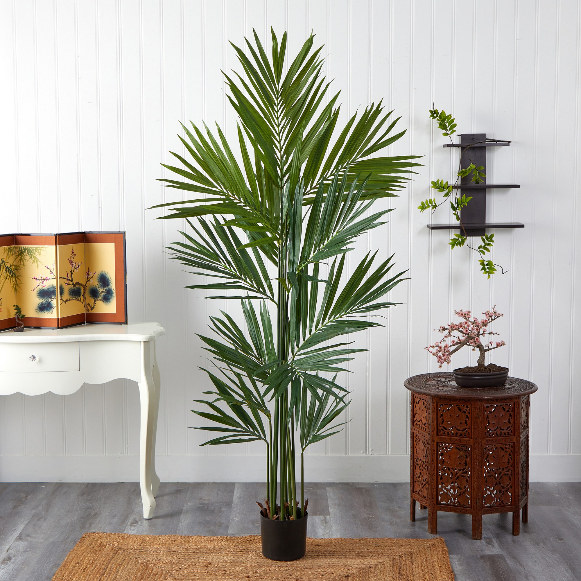 Faux Kentia Palm Silk Tree, 84