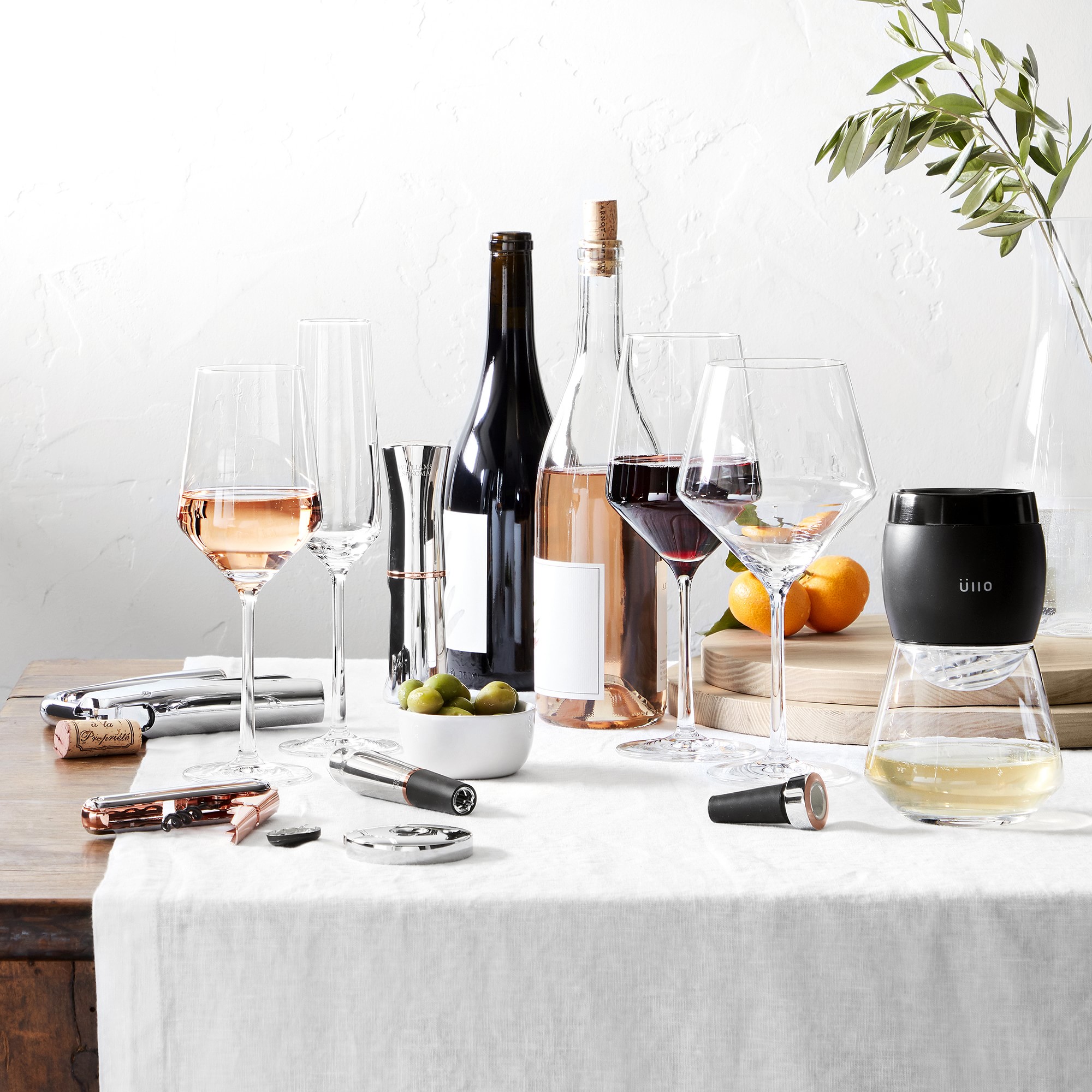 Williams Sonoma Signature Wine Tool 4-Piece Set