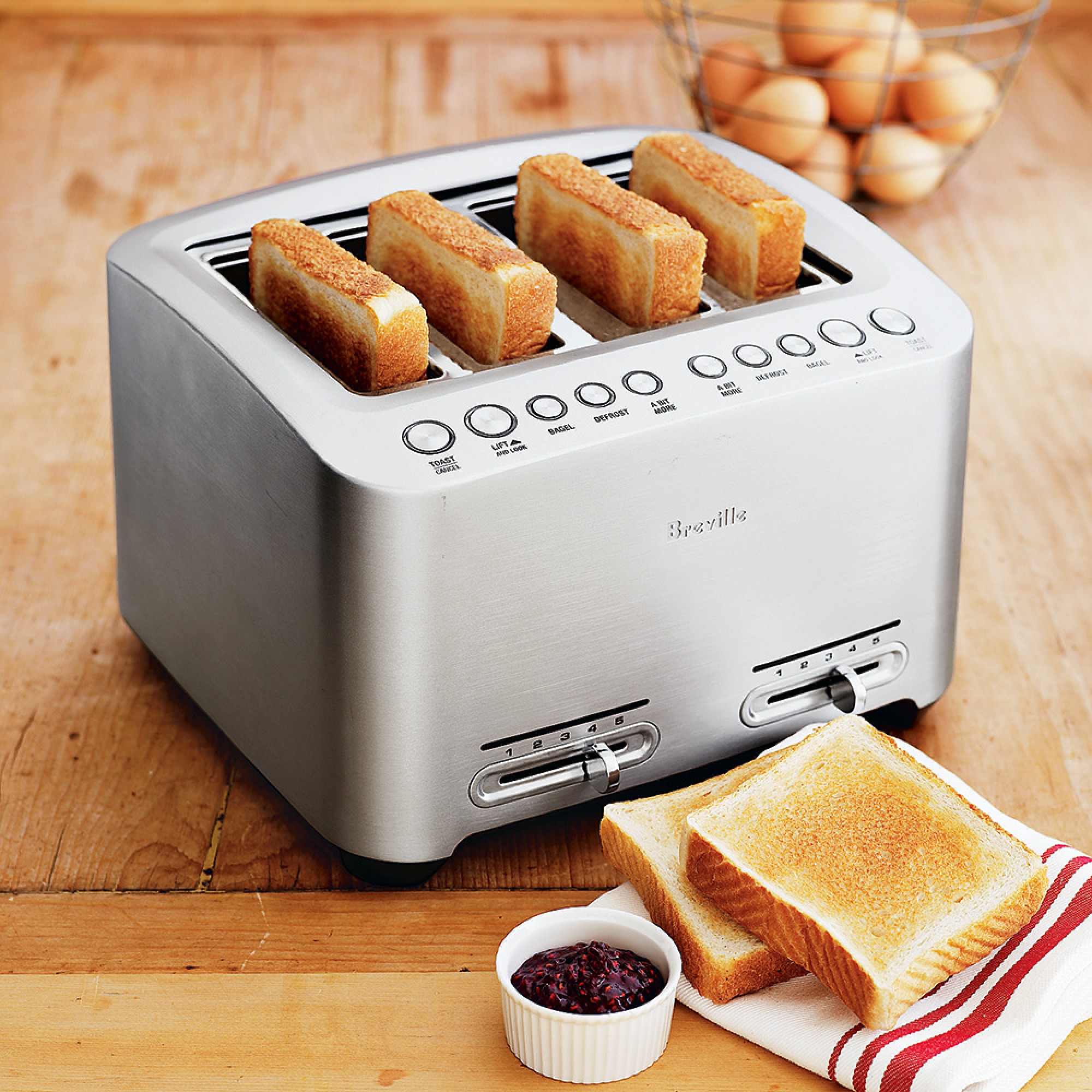 Breville Die-Cast 4-Slice Smart Toaster™