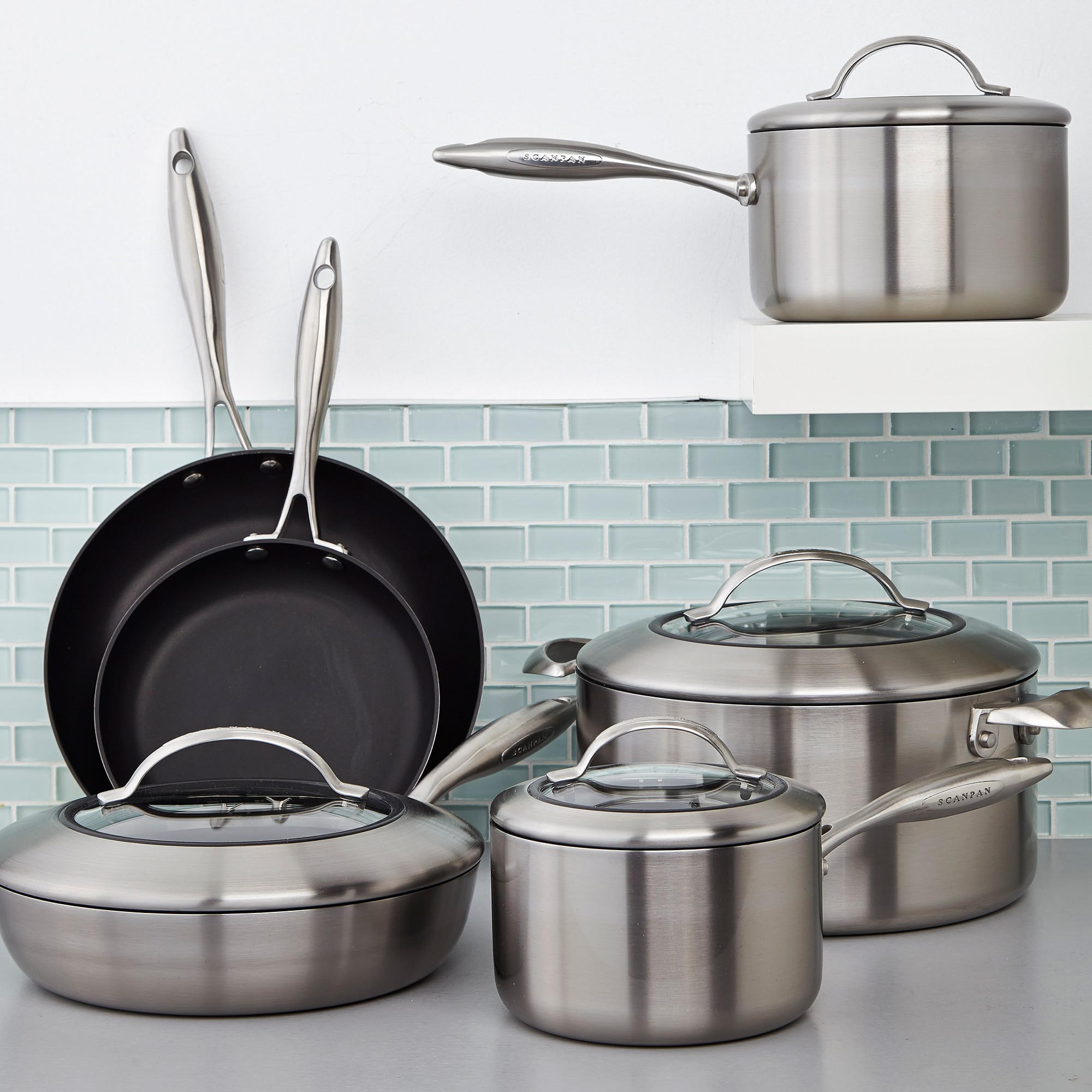 SCANPAN® CTX Nonstick 10-Piece Cookware Set