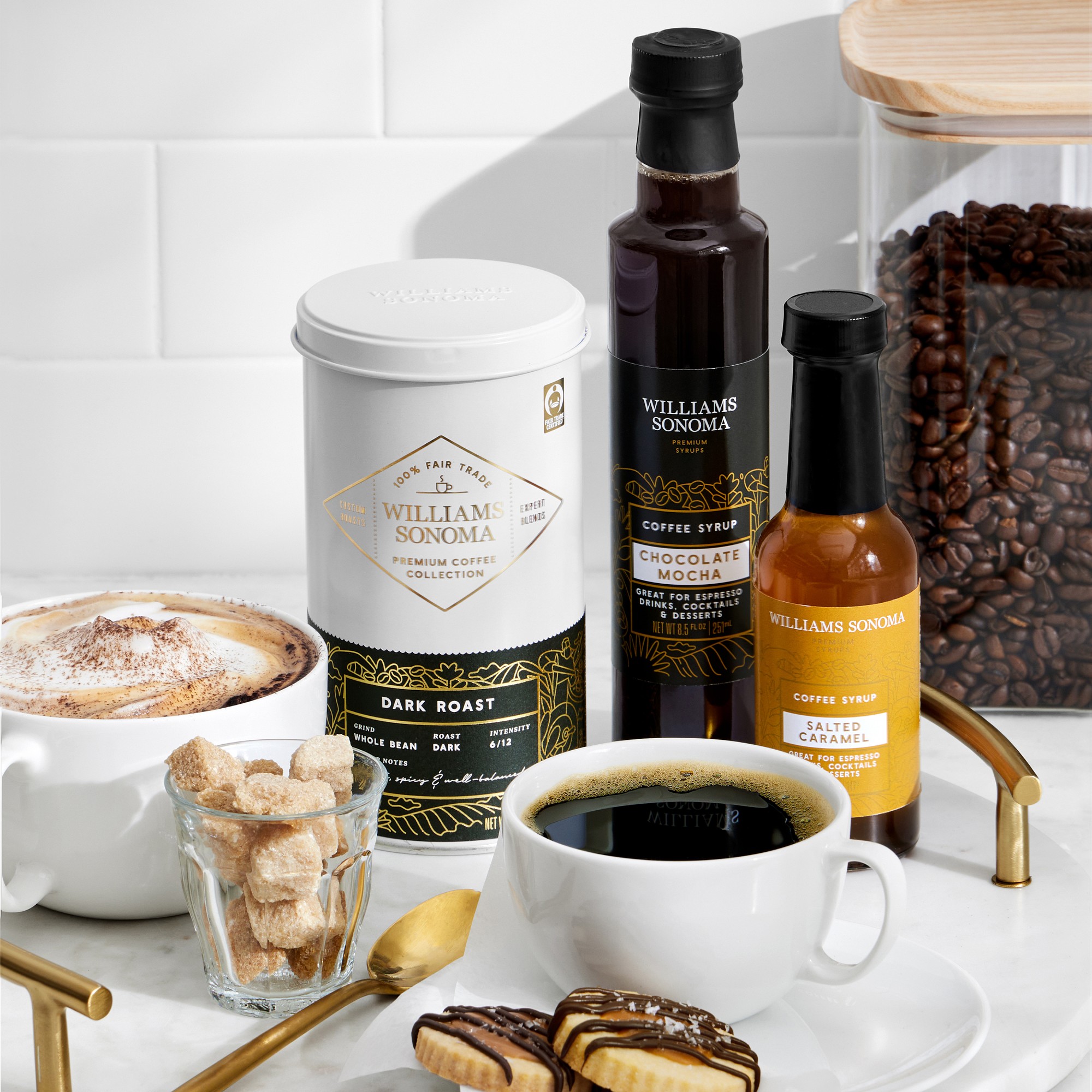 Williams Sonoma Premium Whole Bean Coffee, Dark Roast