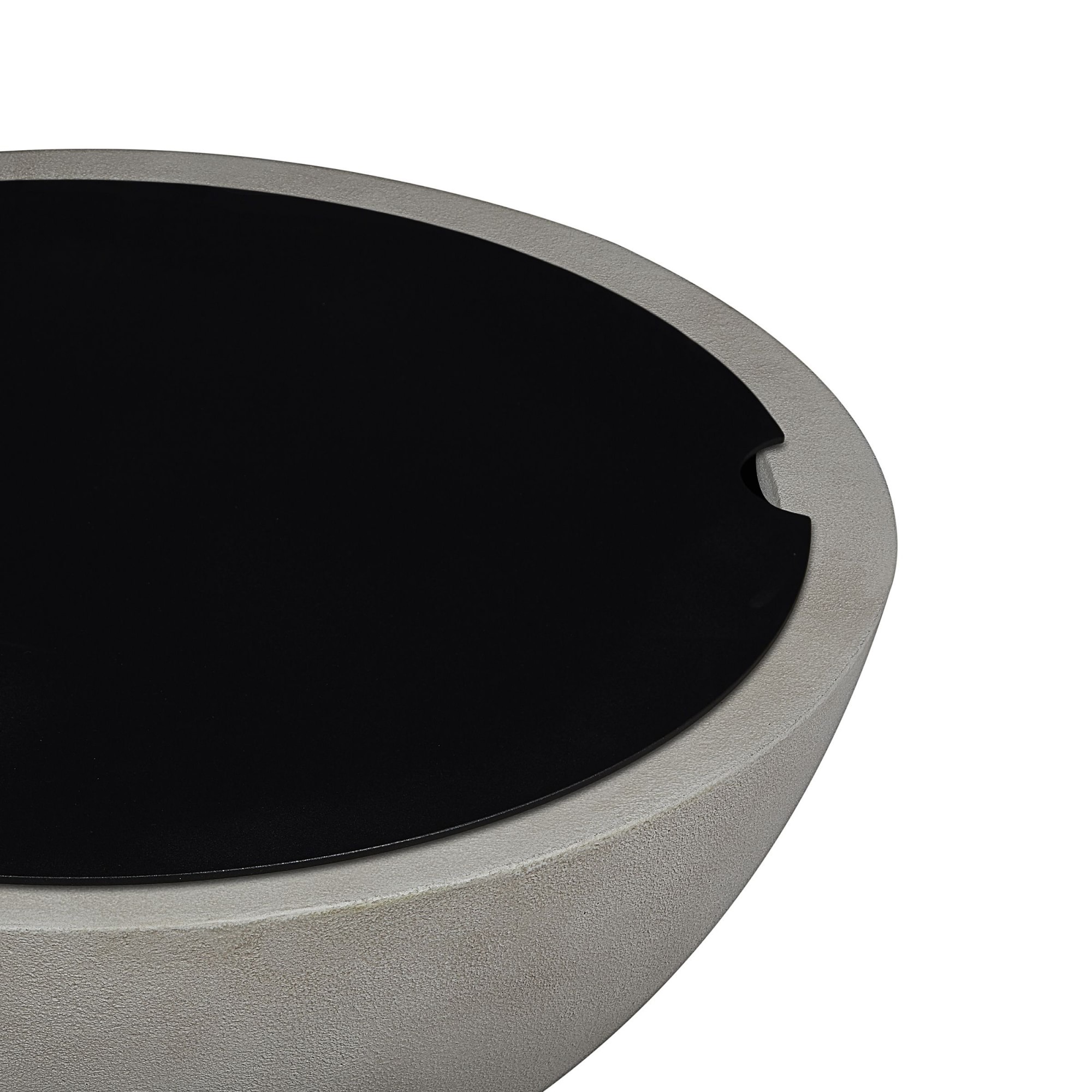 Havana Round Aluminum Fire Table Lid (34
