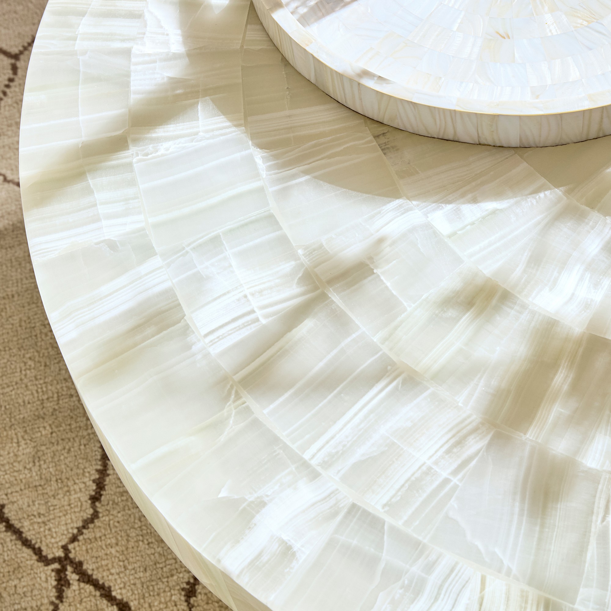 Mira Round Coffee Table (48